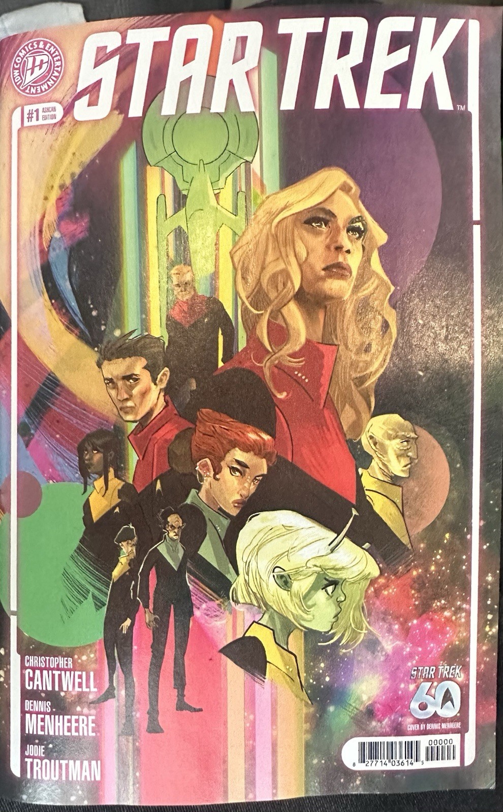 SDCC 2026 IDW Star Trek/Star Trek: ZERO POINT Ashcan Flipbook #1