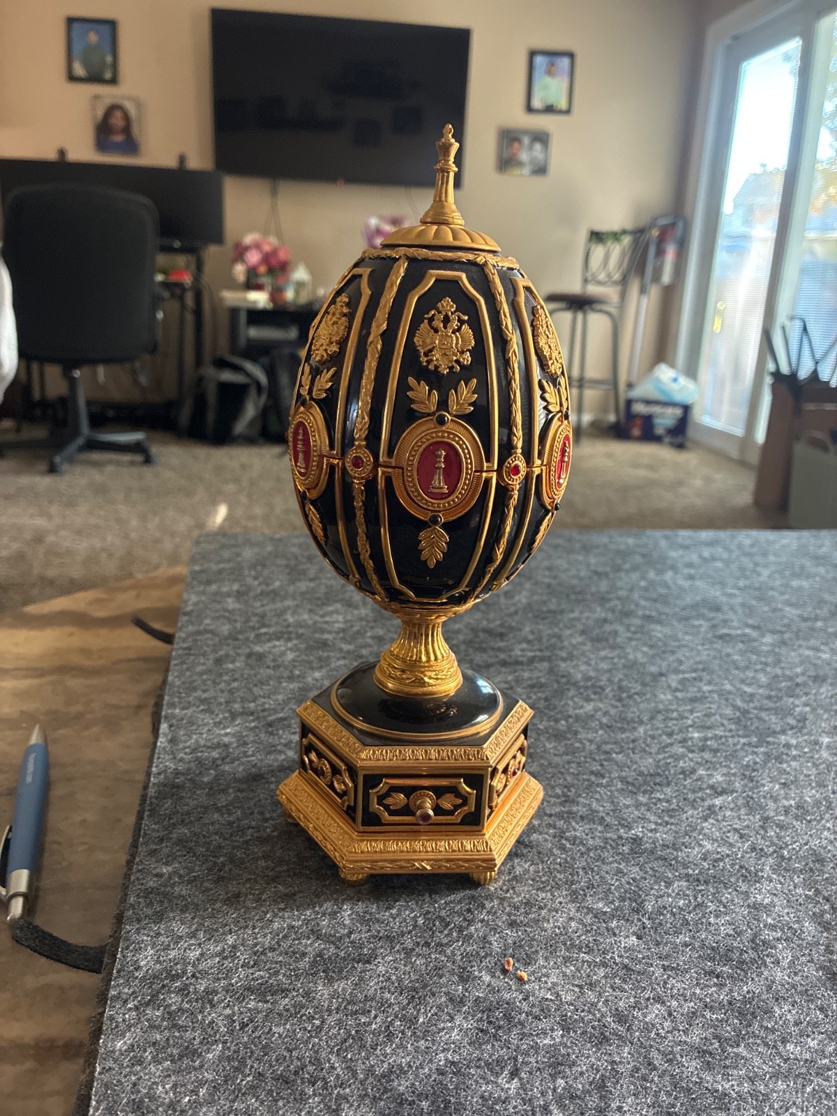 The Franklin Mint Imperial Jeweled Egg