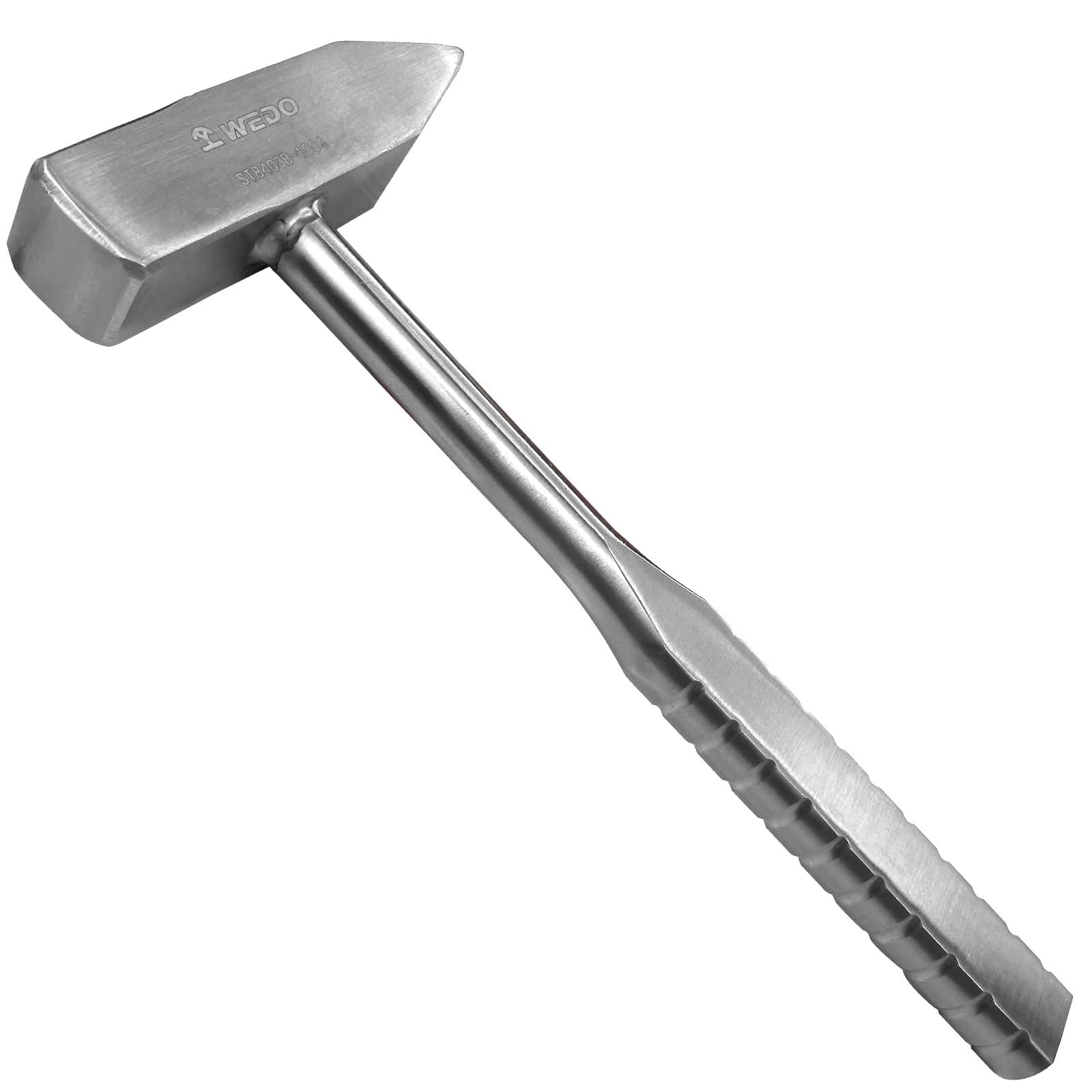 WEDO Stainless Hammer,Cross Pein Engineers\'with Flat handle, Corrosion Resist...