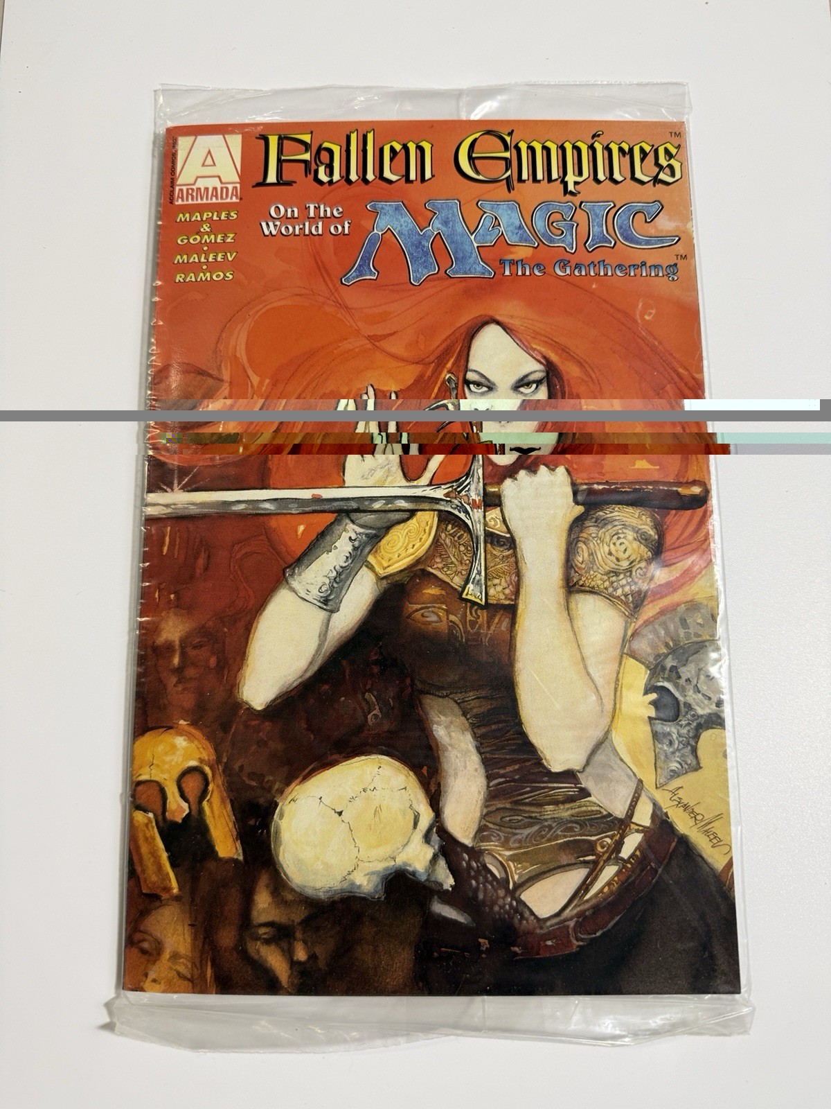 Fallen Empires on World of Magic the Gathering #1 TPB Armada 1996 With Pack
