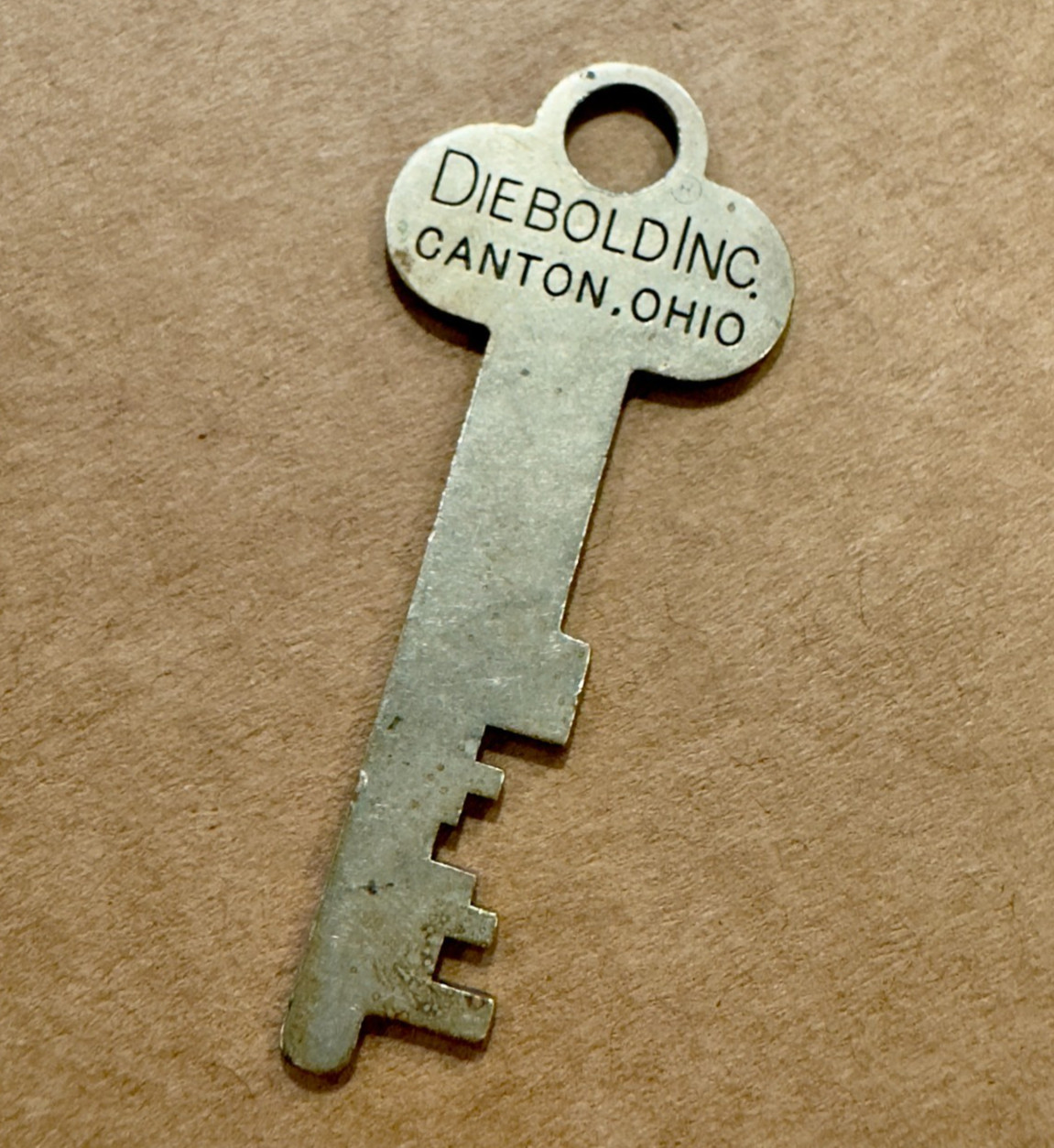 Vintage Antique Original Diebold Inc Canton Ohio USA Safe Lock Security Key