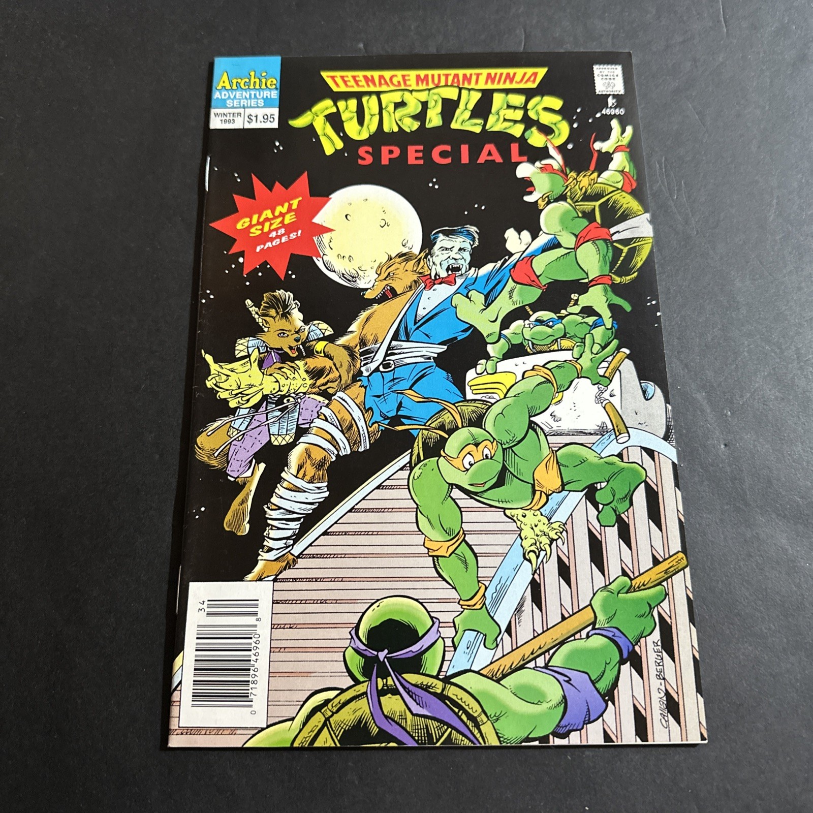 Tmnt Winter Special 1993 7.0 Newsstand Vw6 Tmnt Winter Special 1993 7.0 Newsstand Vw6