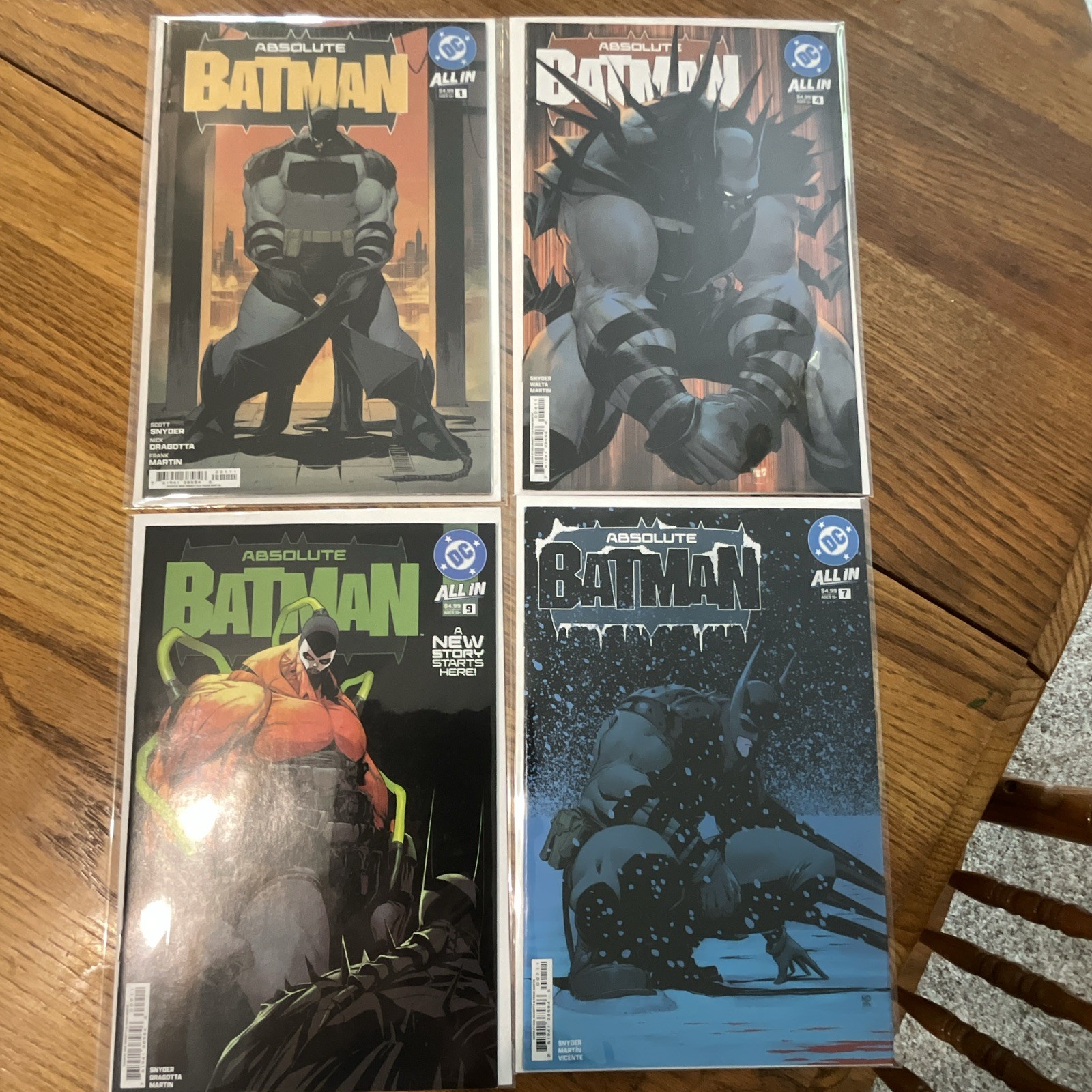 🔥Absolute Batman 1, 4, 7, 9 First Prints 🔥 🔥Absolute Batman 1, 4, 7, 9 First Prints 🔥