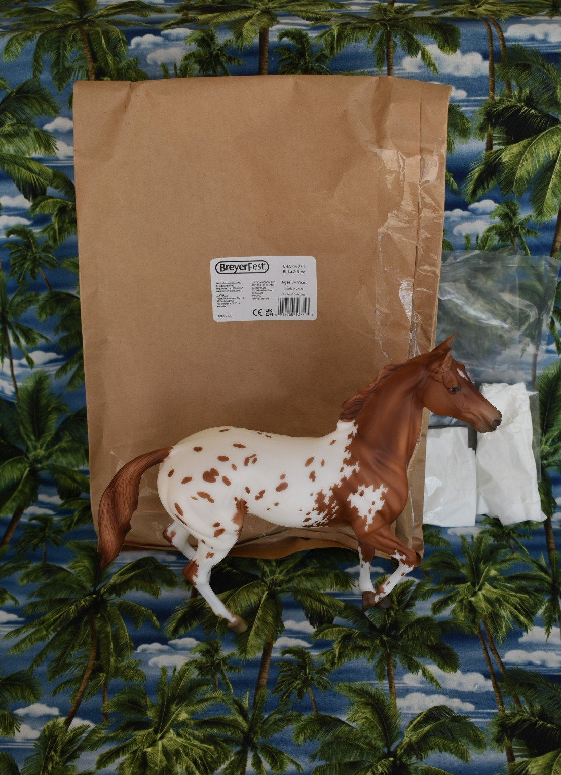 NEW Breyer BREYERFEST 2026 BIRKA Fancy Appaloosa LONESOME GLORY ONLY Birka &Ribe