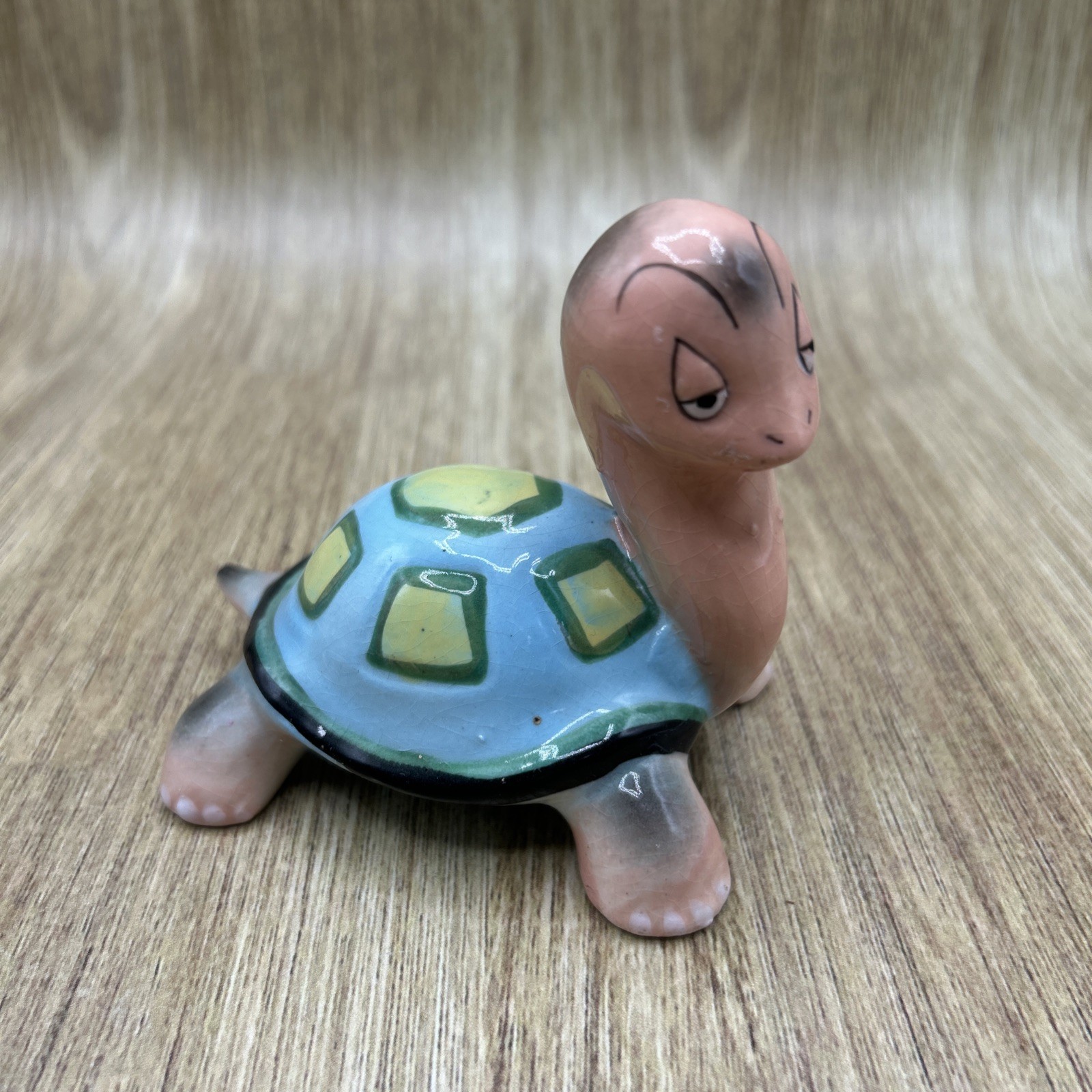 Vintage Kreiss Psycho Ceramics Turtle Figurine 1950s MCM 3\ Vintage Kreiss Psycho Ceramics Turtle Figurine 1950s MCM 3\