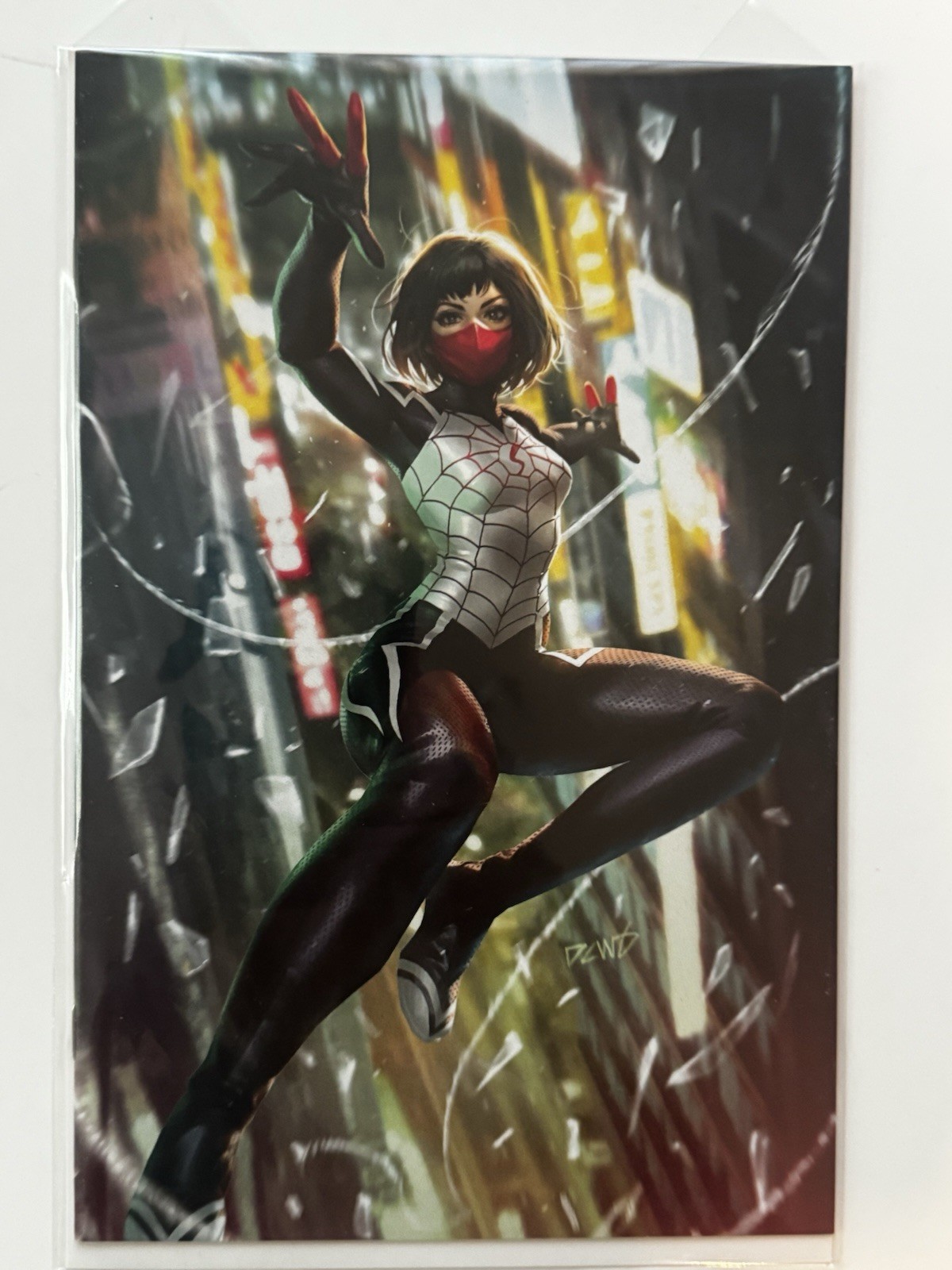 Silk Vol 5 #1 Derrick Chew Incentive Virgin Variant 1:50 Marvel NM