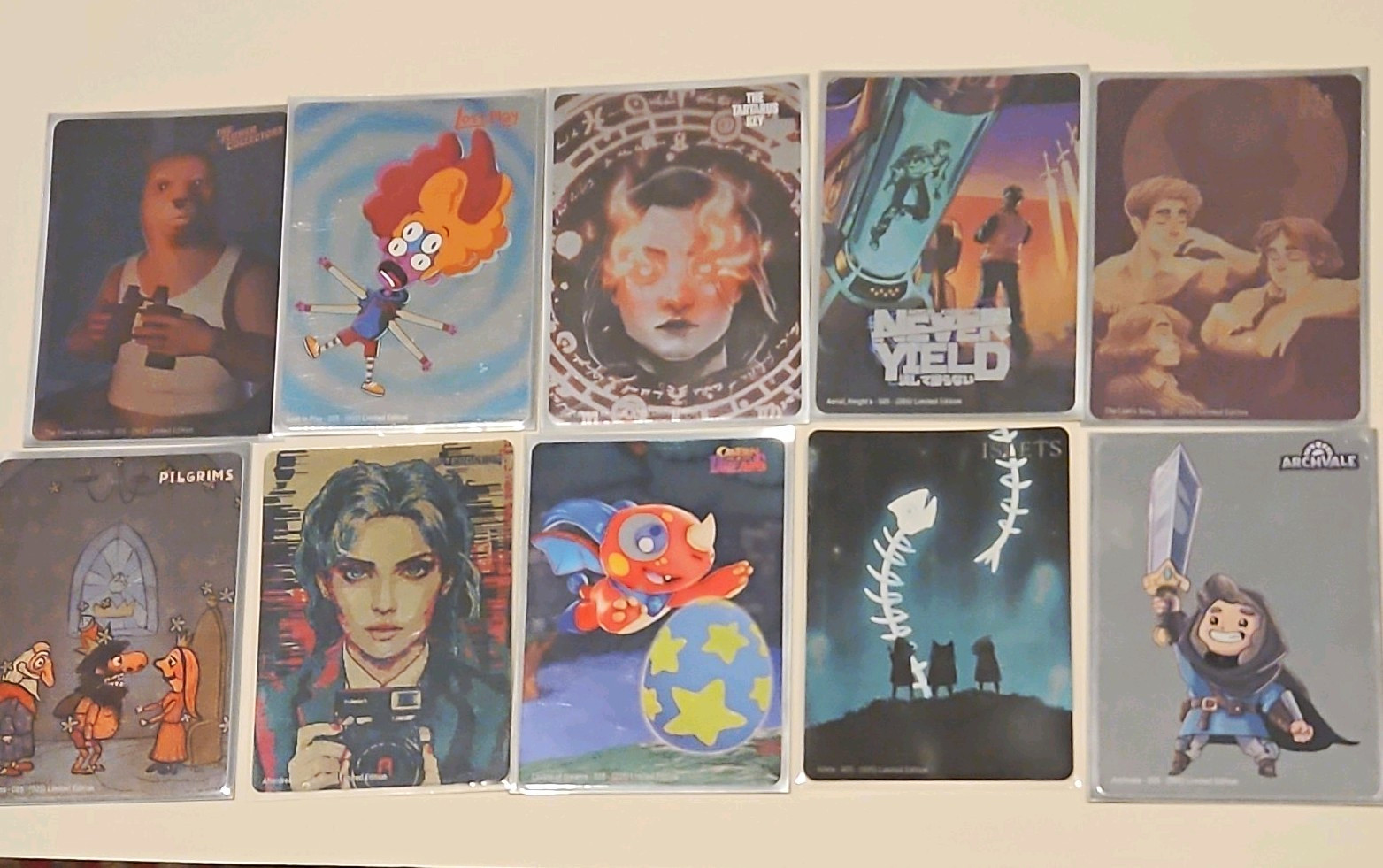 Super Rare  Games Trading Card Lot Of Holo Foil Cards-Read Description
