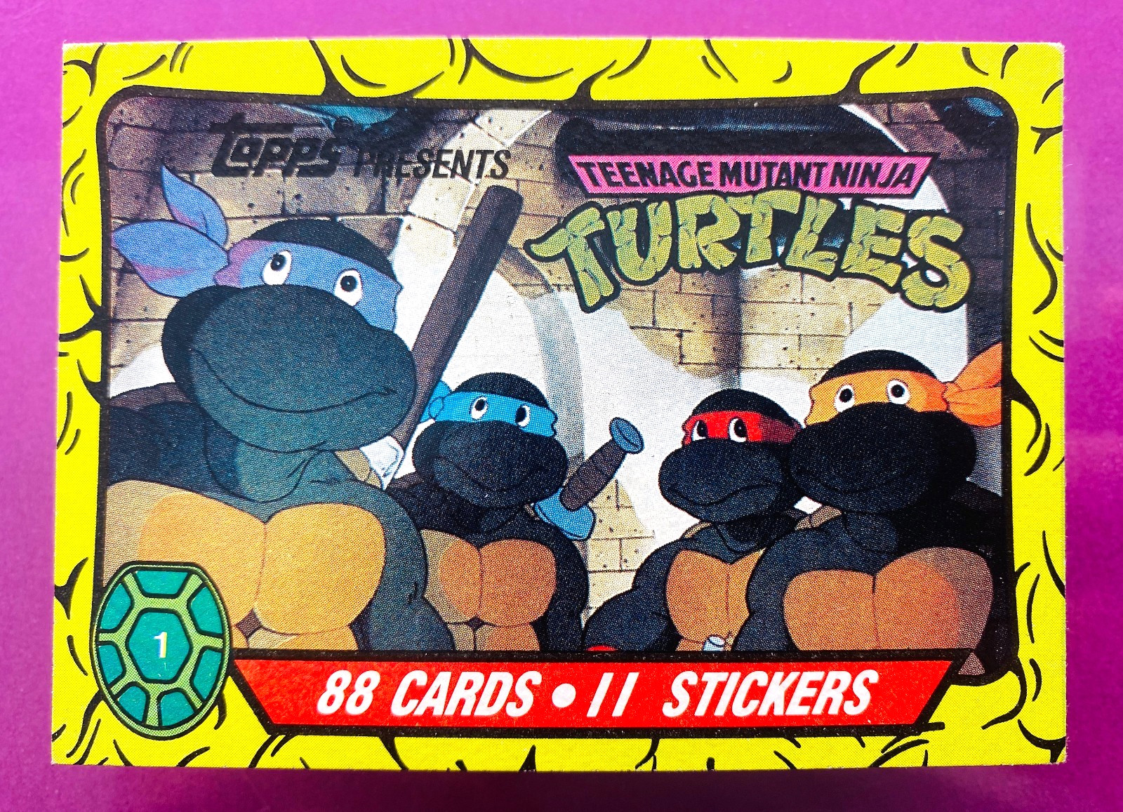1989 TOPPS TEENAGE MUTANT NINJA TURTLES TMNT #1 THE EPIC BEGINS (MG) 1989 TOPPS TEENAGE MUTANT NINJA TURTLES TMNT #1 THE EPIC BEGINS (MG)