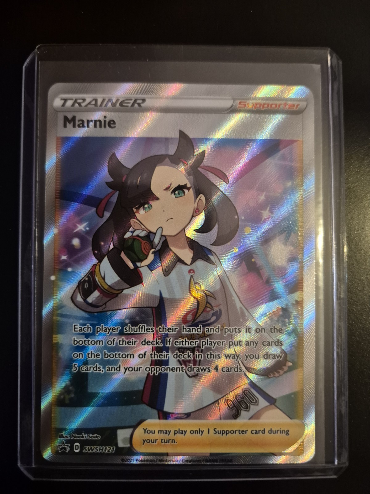 Marnie Swsh121 Swsh: Sword & Shield Promo Cards Holo