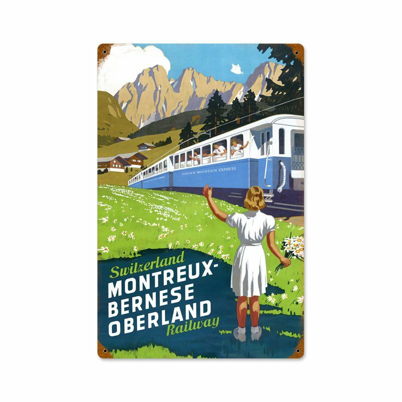 SWITZERLAND MONTREUX BERNESE OBERLAND RAILWAY 18 SWITZERLAND MONTREUX BERNESE OBERLAND RAILWAY 18
