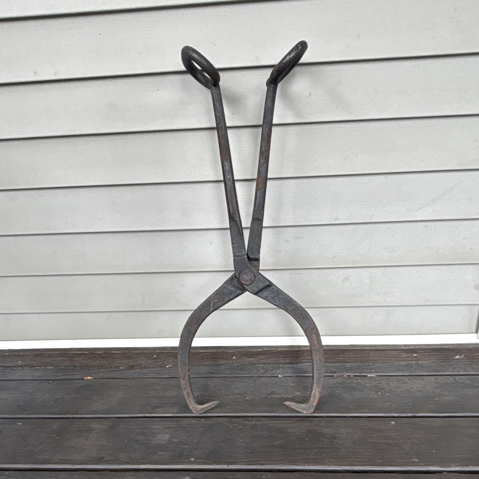 Vintage Warwood Chicago Northwestern Railway One Man Tie Tongs