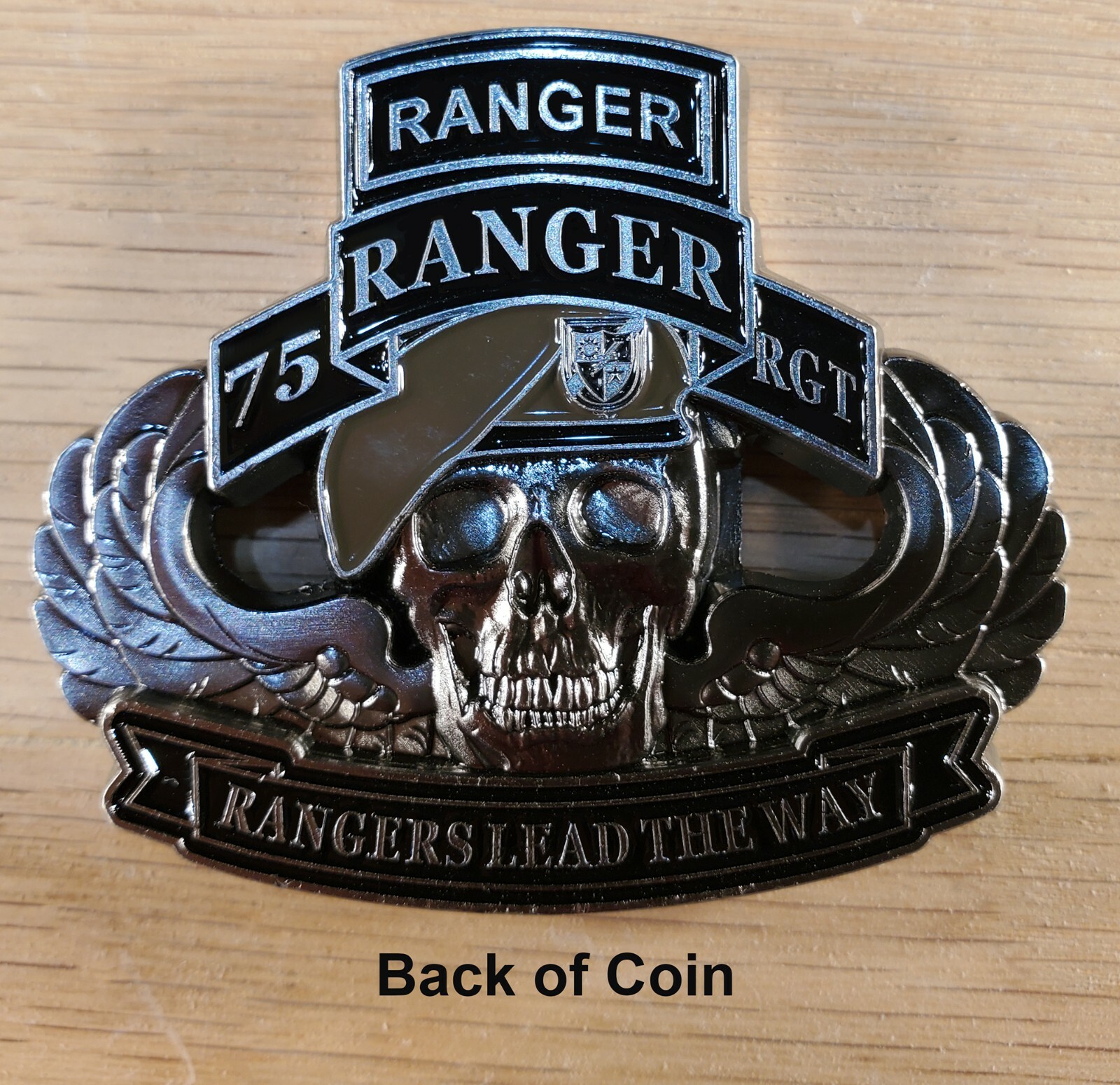 75th Ranger Regiment US Army Commemorative Challenge Coin 2\