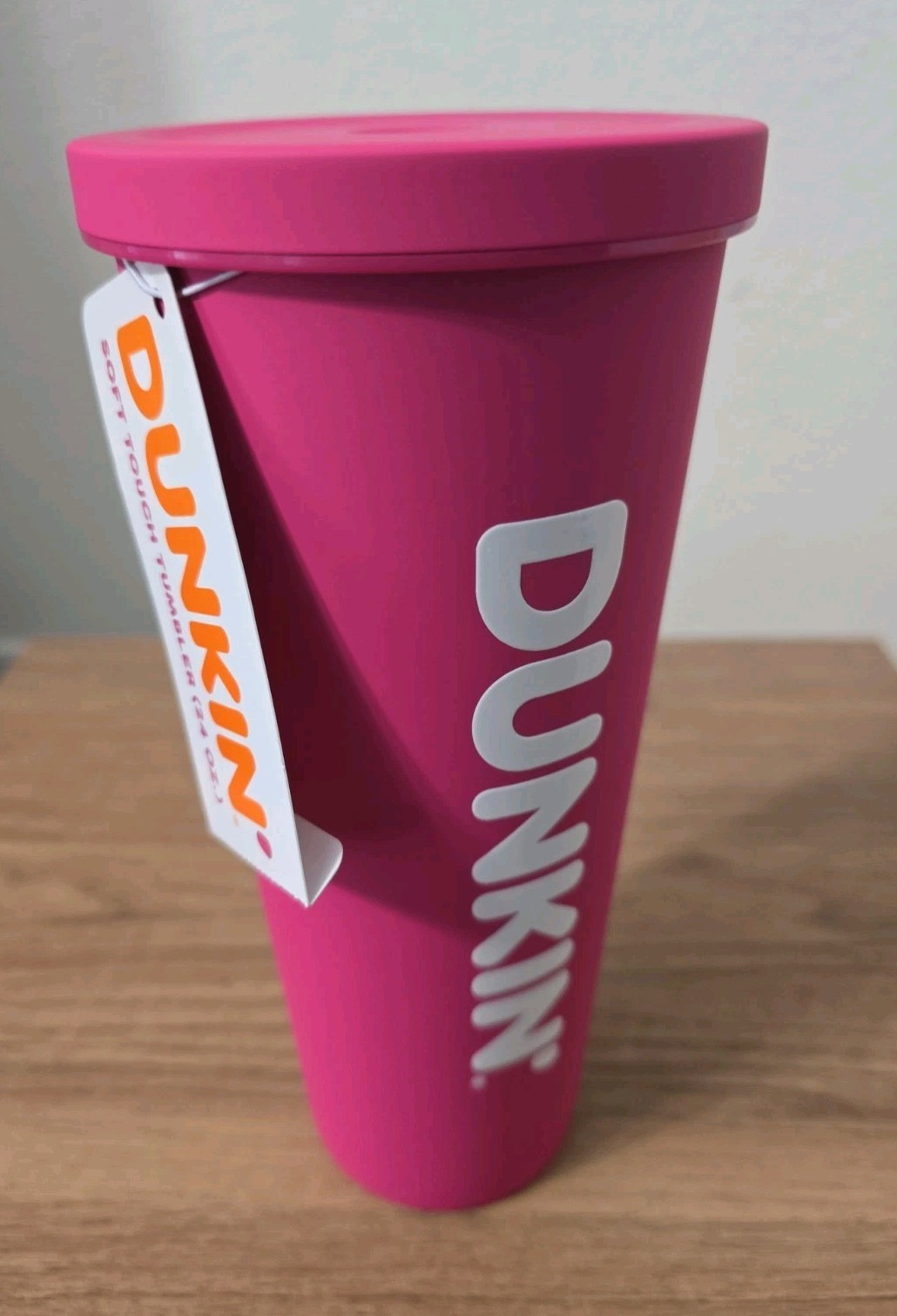 Dunkin Donuts 2026 New Release Pink Soft Touch Stainless Steel W Straw 24 Oz Dunkin Donuts 2026 New Release Pink Soft Touch Stainless Steel W Straw 24 Oz
