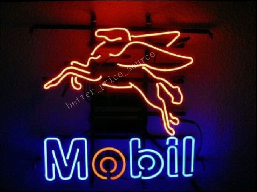 Mobil Gas Pegaus Gasoline 24