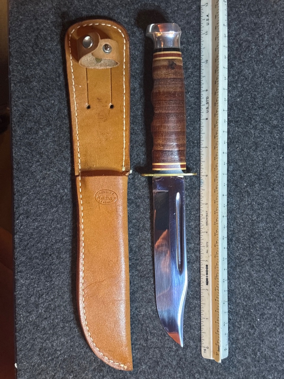 Vintage KA-BAR 1207 USA 6\ Vintage KA-BAR 1207 USA 6\