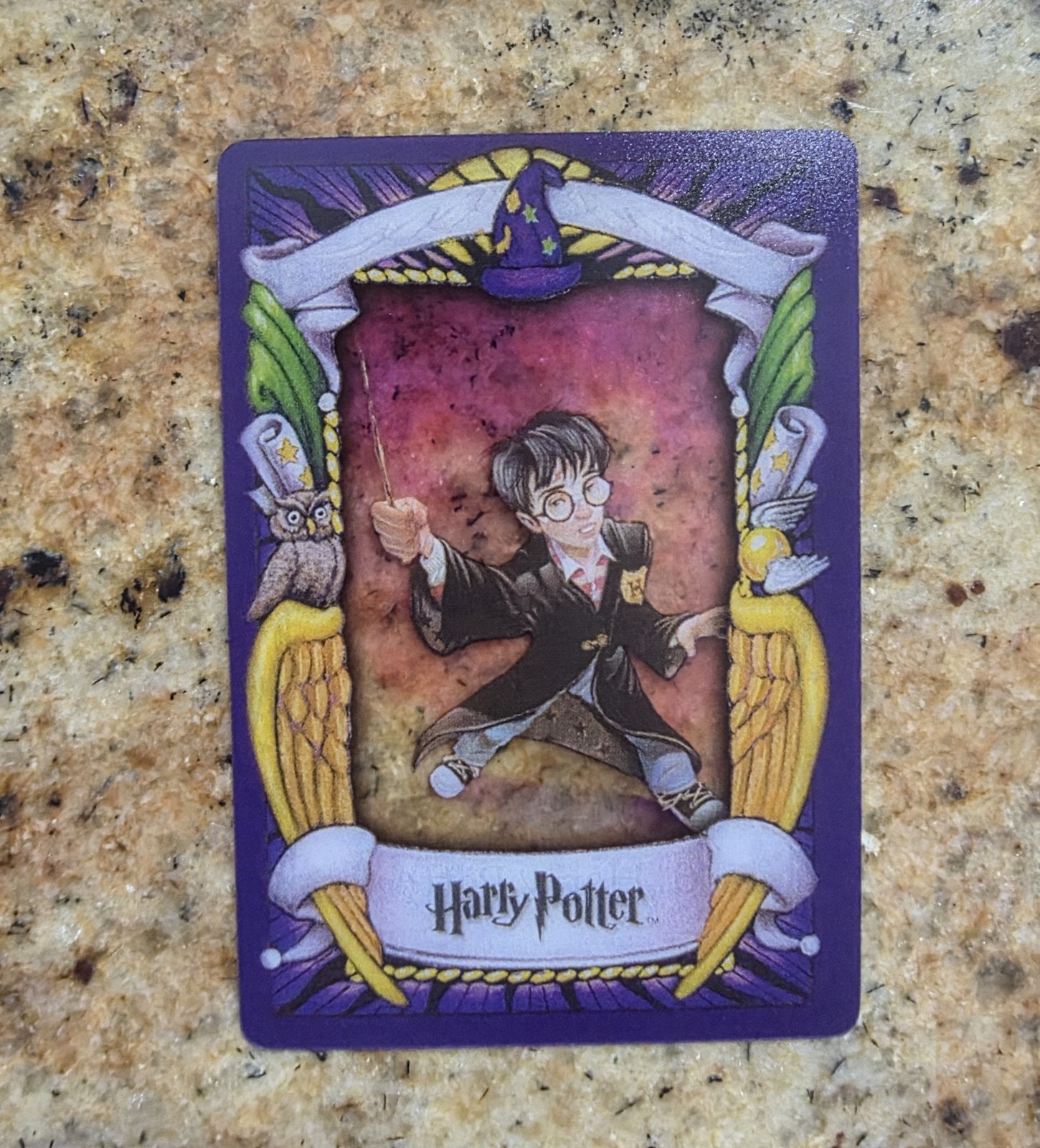 2001 Warner Bros. Harry Potter Chocolate Frog Series 1 Japan #6 Lenticular 2001 Warner Bros. Harry Potter Chocolate Frog Series 1 Japan #6 Lenticular