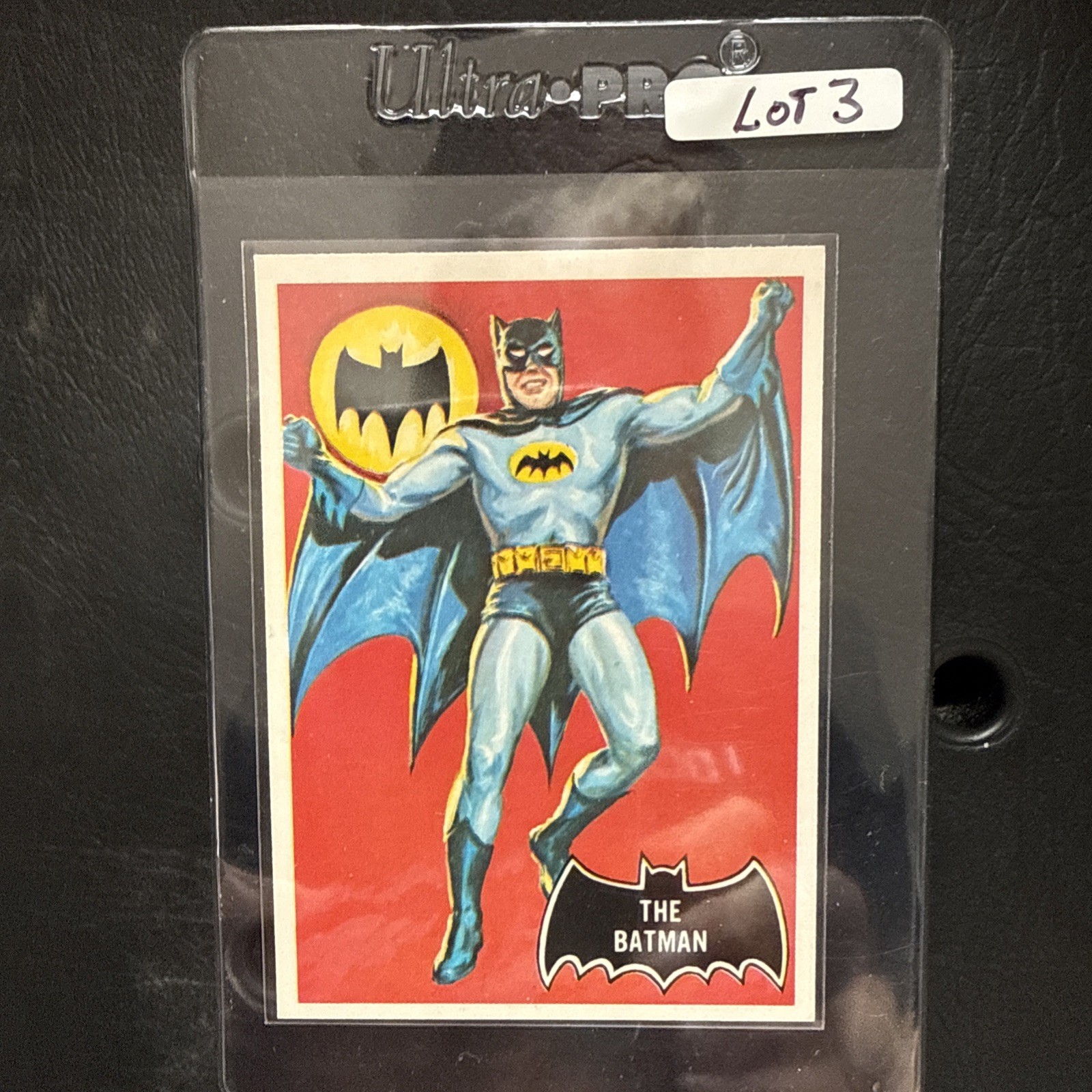 1989 Topps Batman Deluxe Reissue 1966 Reprint #1 The Batman HOT 1989 Topps Batman Deluxe Reissue 1966 Reprint #1 The Batman HOT