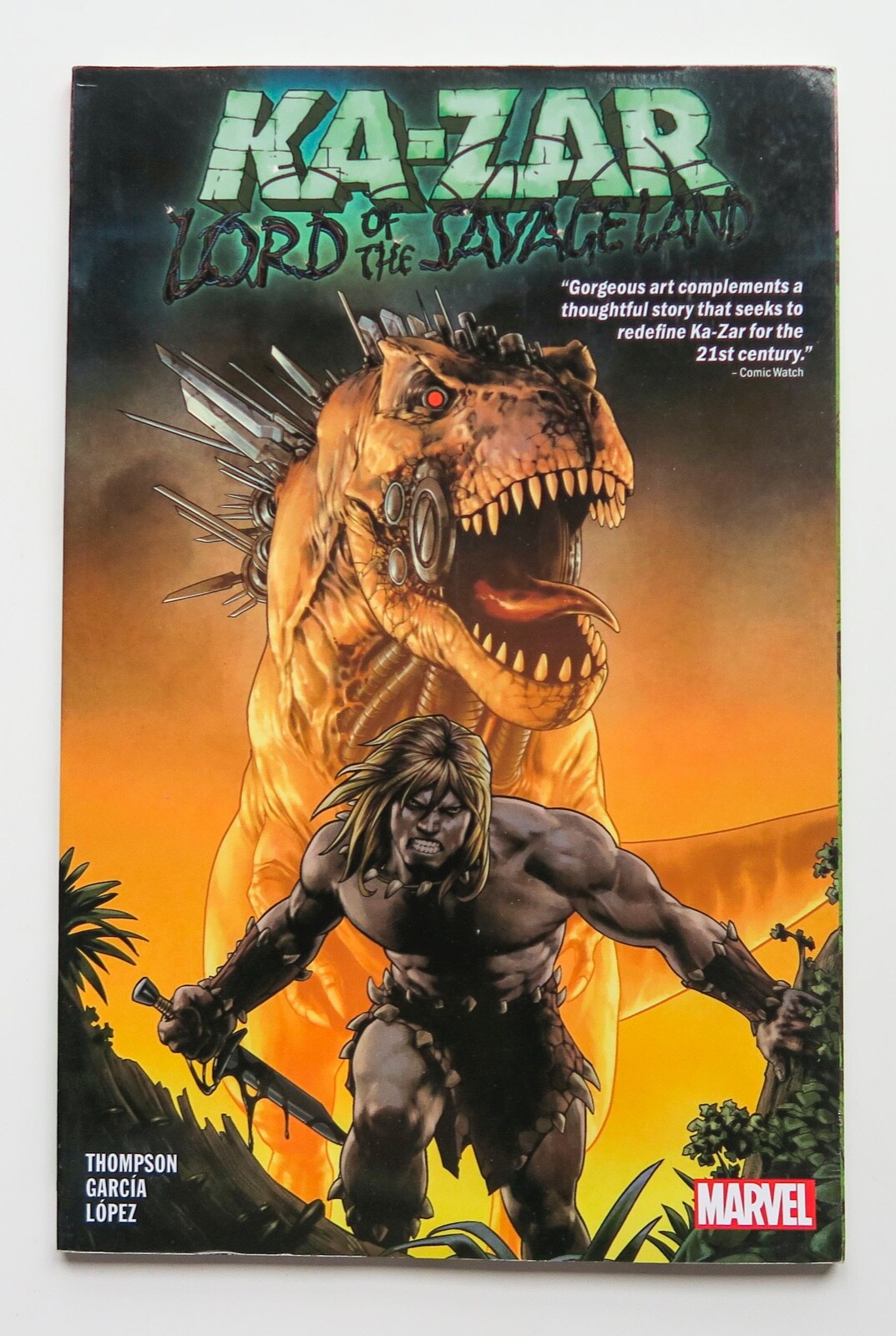 Ka-Zar Lord of the Savage Land Marvel Graphic Novel Comic Book