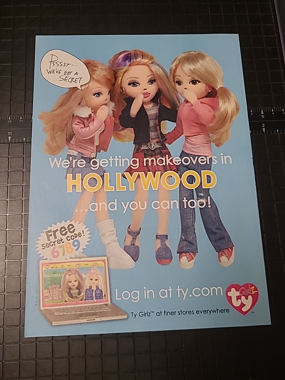 TY Girlz Print Ad 2007 8x11 TY Girlz Print Ad 2007 8x11