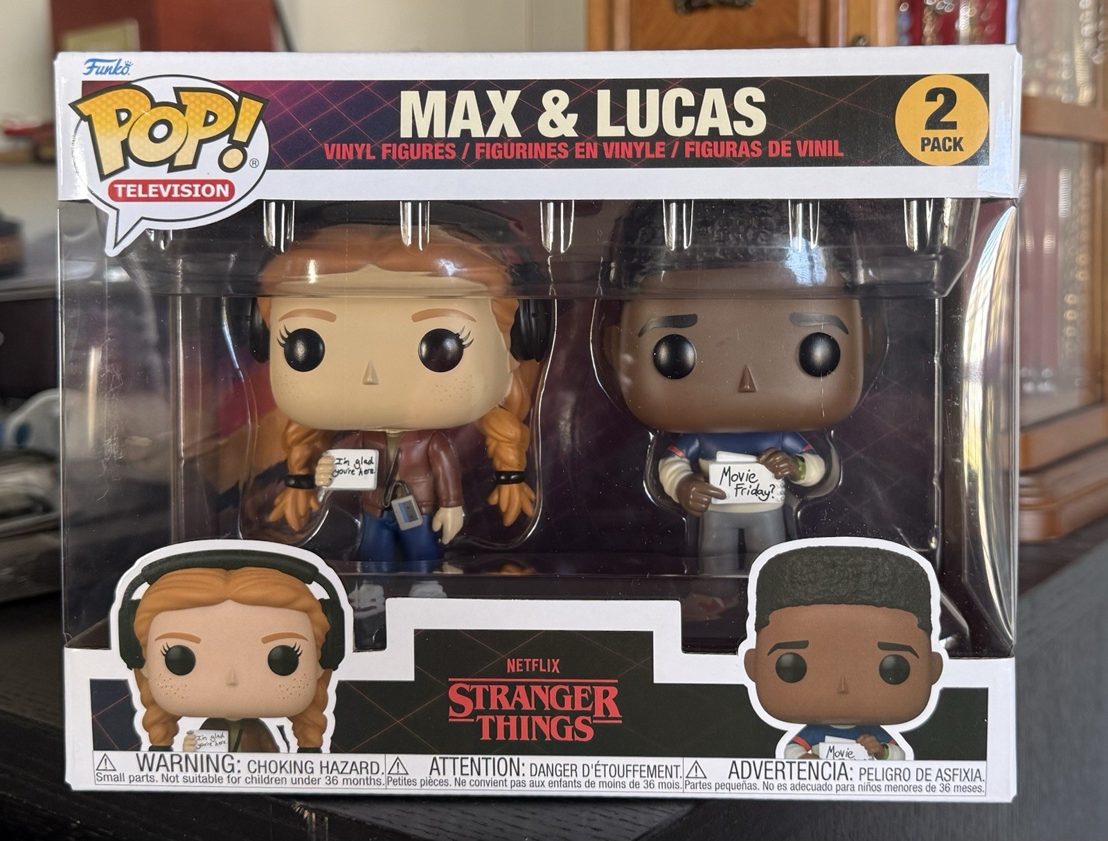 VAULTED Funko Pop: MAX & LUCAS 2 Pack Stranger Things Season 4 (2026 Restock)