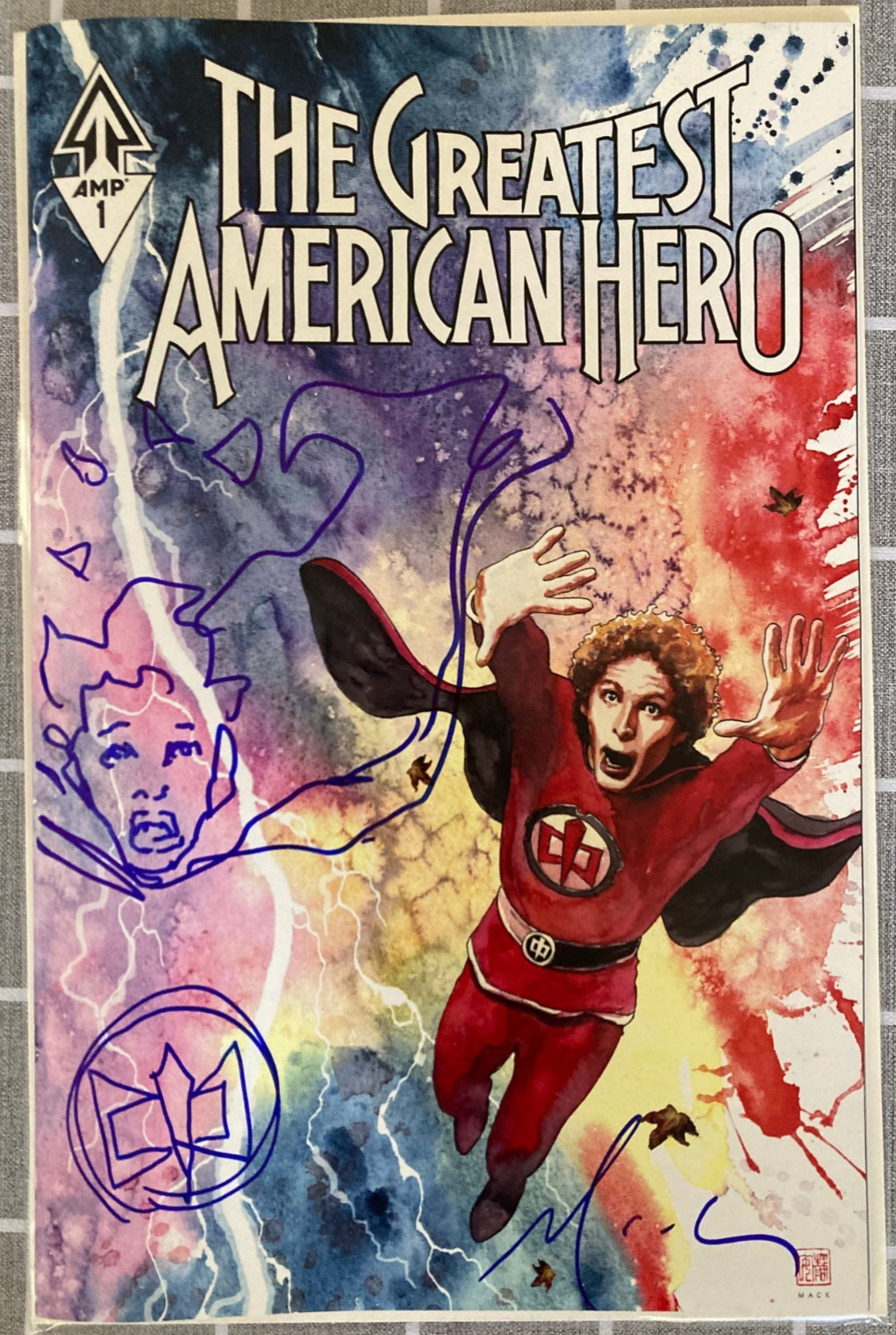 🔥 SDCC 2026 Exclusive Greatest American Hero  SIGNED / REMARK DAVID MACK 🔥