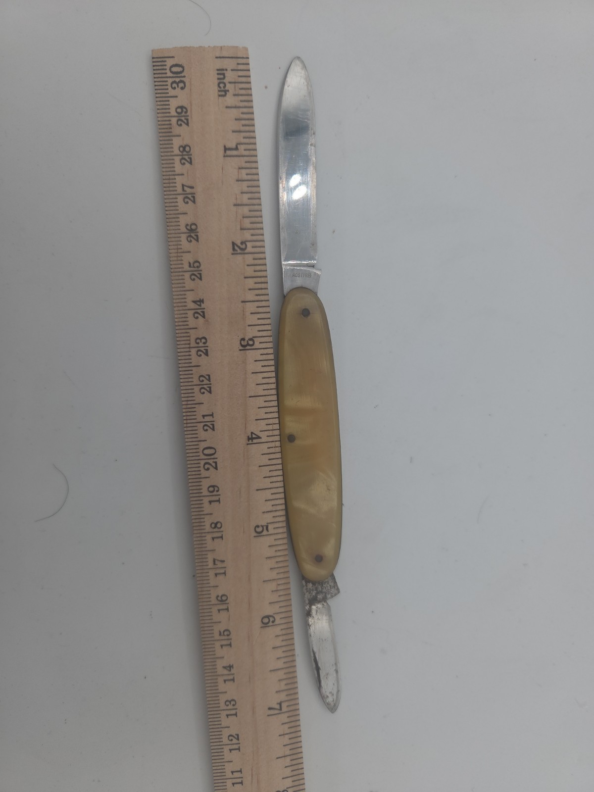Rostfrei Inox Solingen German Stainless Steel 2 Blade Pocket Knife Rostfrei Inox Solingen German Stainless Steel 2 Blade Pocket Knife