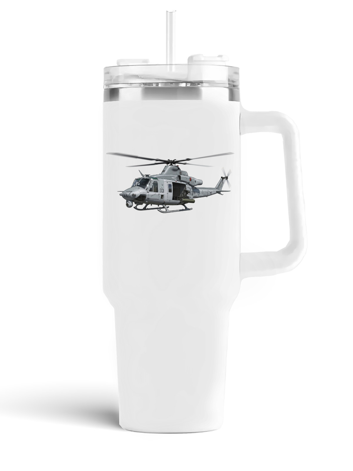 Bell UH-1Y Venom Stainless Steel Quencher Tumbler 40oz.