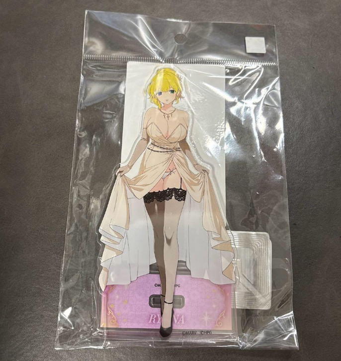 Senran Kagura Acrylic Stand Figure Ryona Party Dress Ver. from Japan Senran Kagura Acrylic Stand Figure Ryona Party Dress Ver. from Japan