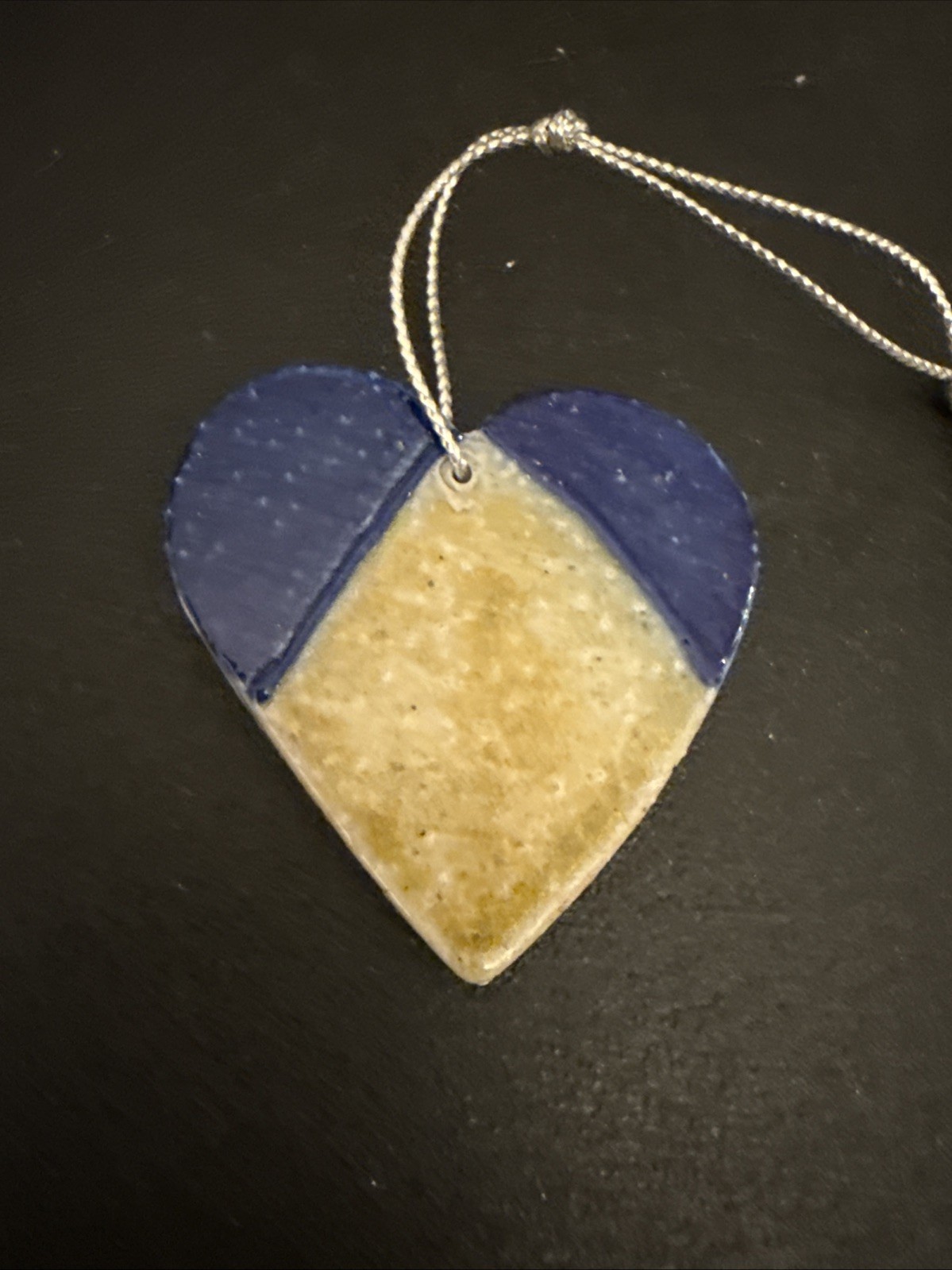 Super Rare Salmon Falls Very Short Run Christmas Ornament Heart Super Rare Salmon Falls Very Short Run Christmas Ornament Heart