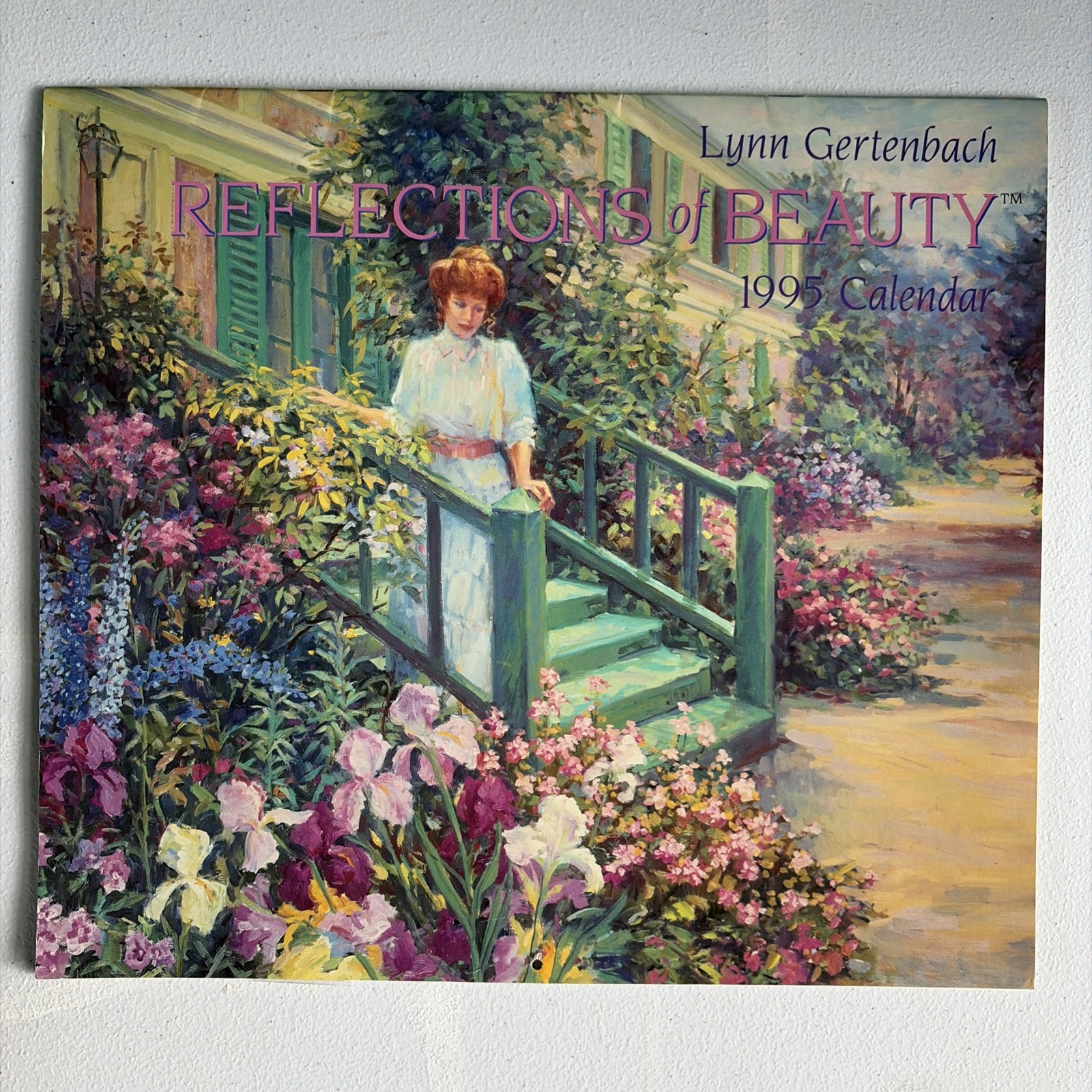 Vintage 1995 Lynn Gertenbach Reflections of Beauty Calendar Unmarked
