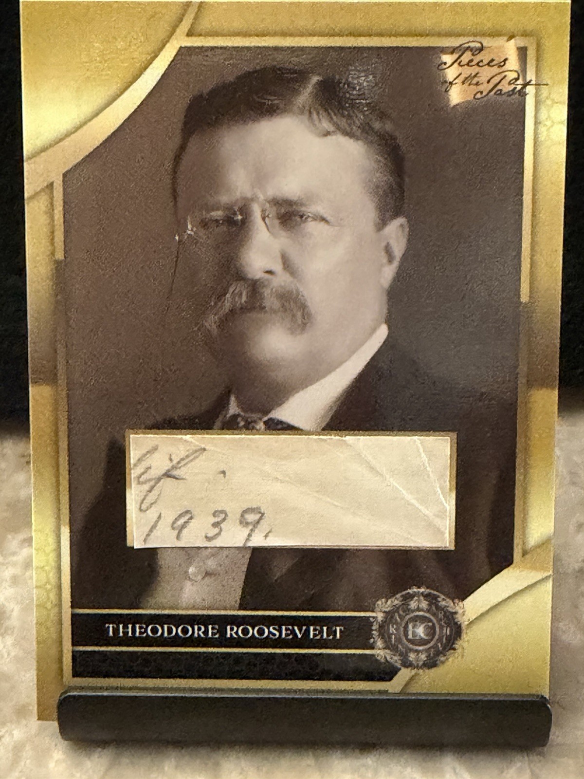 2026 Pieces Of The Past Caren\'s Clips Theodore Roosevelt Handwriting \