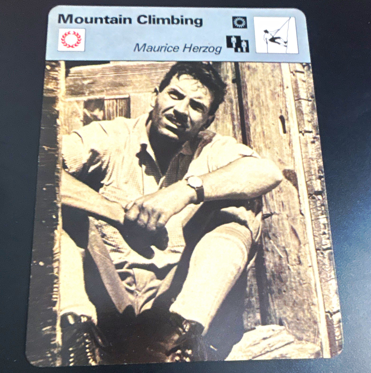 Edito-Service S.A. 1979 Mountain Climbing Maurice Herzog Non-Sport Card