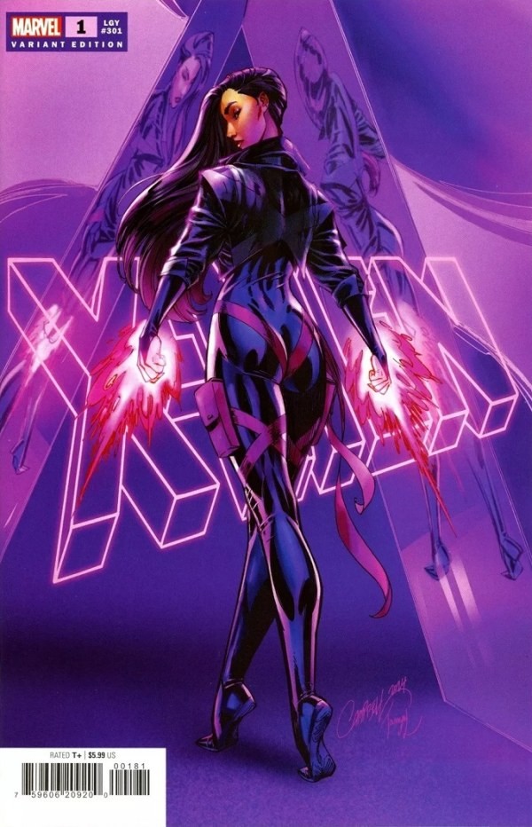 X-Men #1 J. Scott Campbell Psylocke Variant Marvel 2024
