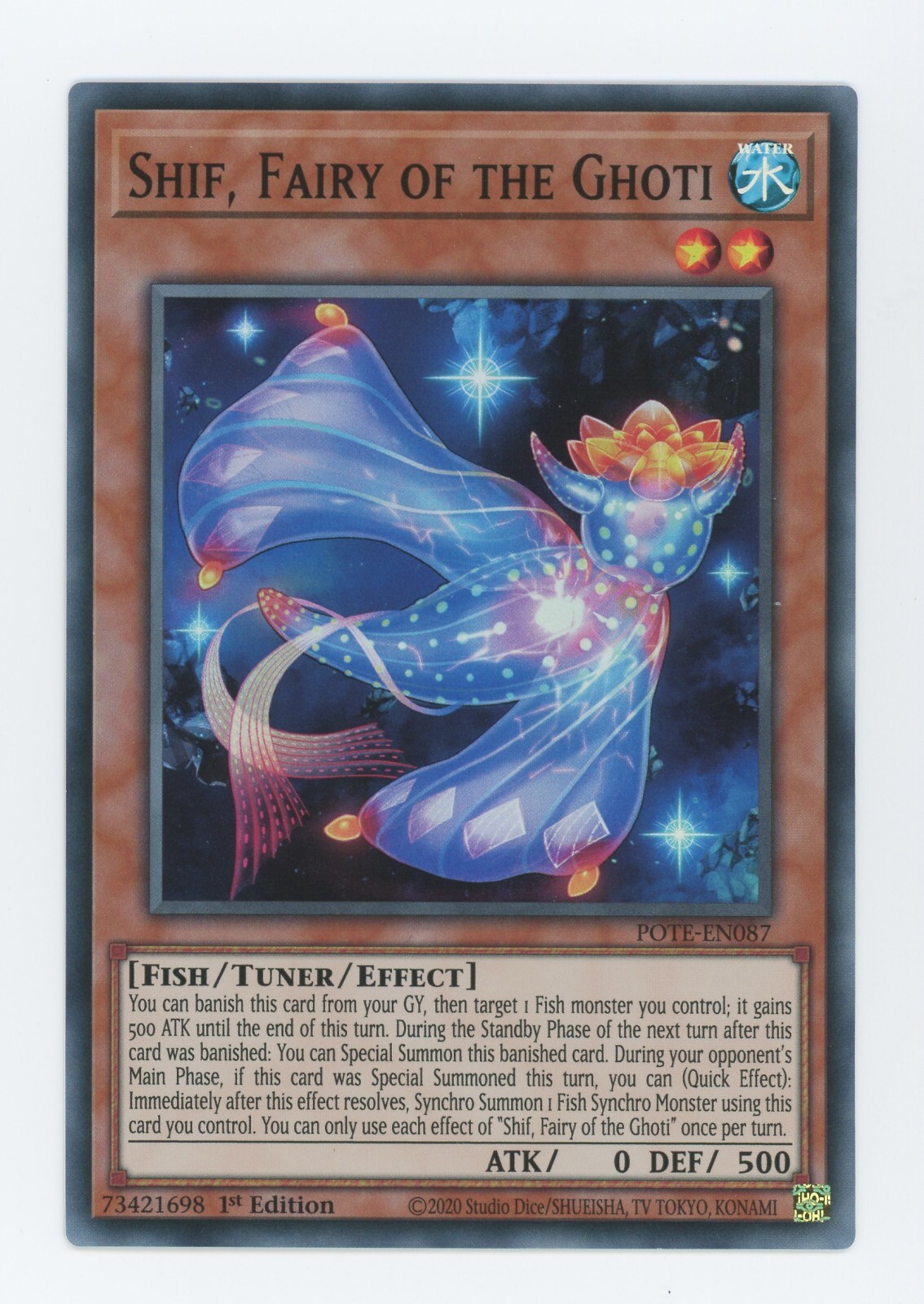Yugioh Shif, Fairy Of ThevGhoti POTE-EN087 Super 1st Edition NM x3 Play Set Yugioh Shif, Fairy Of ThevGhoti POTE-EN087 Super 1st Edition NM x3 Play Set
