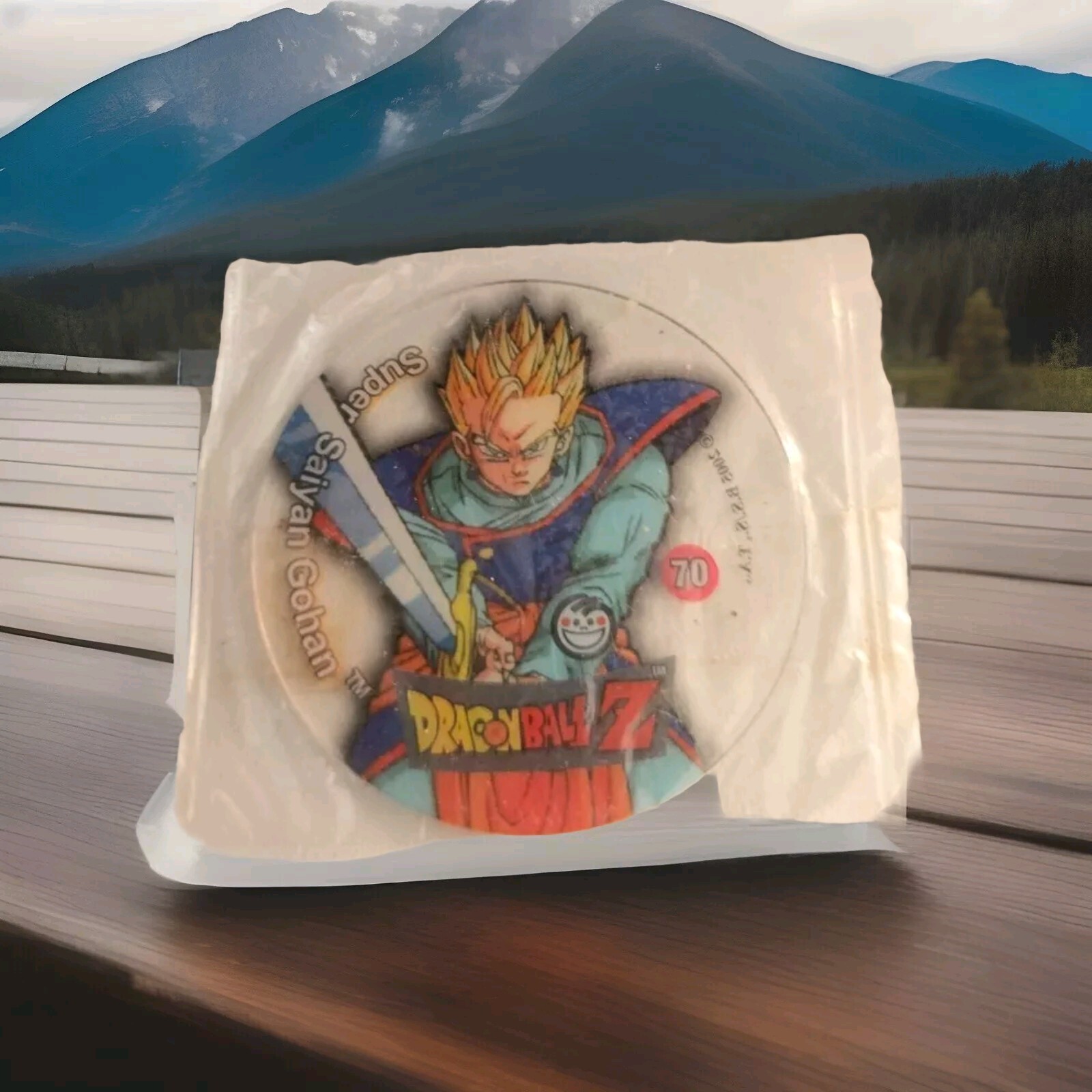 1990 dragon ball z tazos #70 Mint Condition