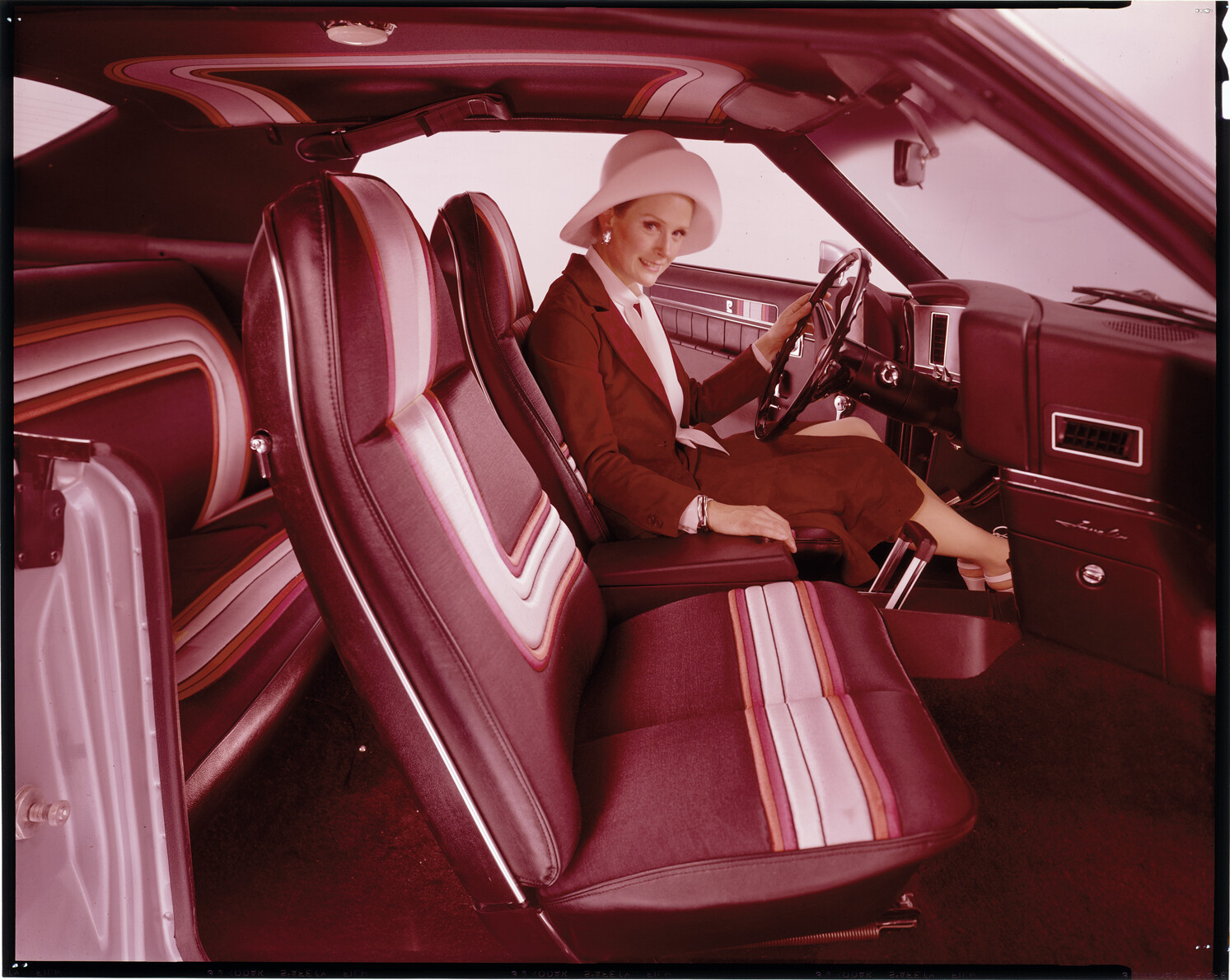 1971 Lincoln Continental automobile interior car advertising OLD PHOTO 1971 Lincoln Continental automobile interior car advertising OLD PHOTO
