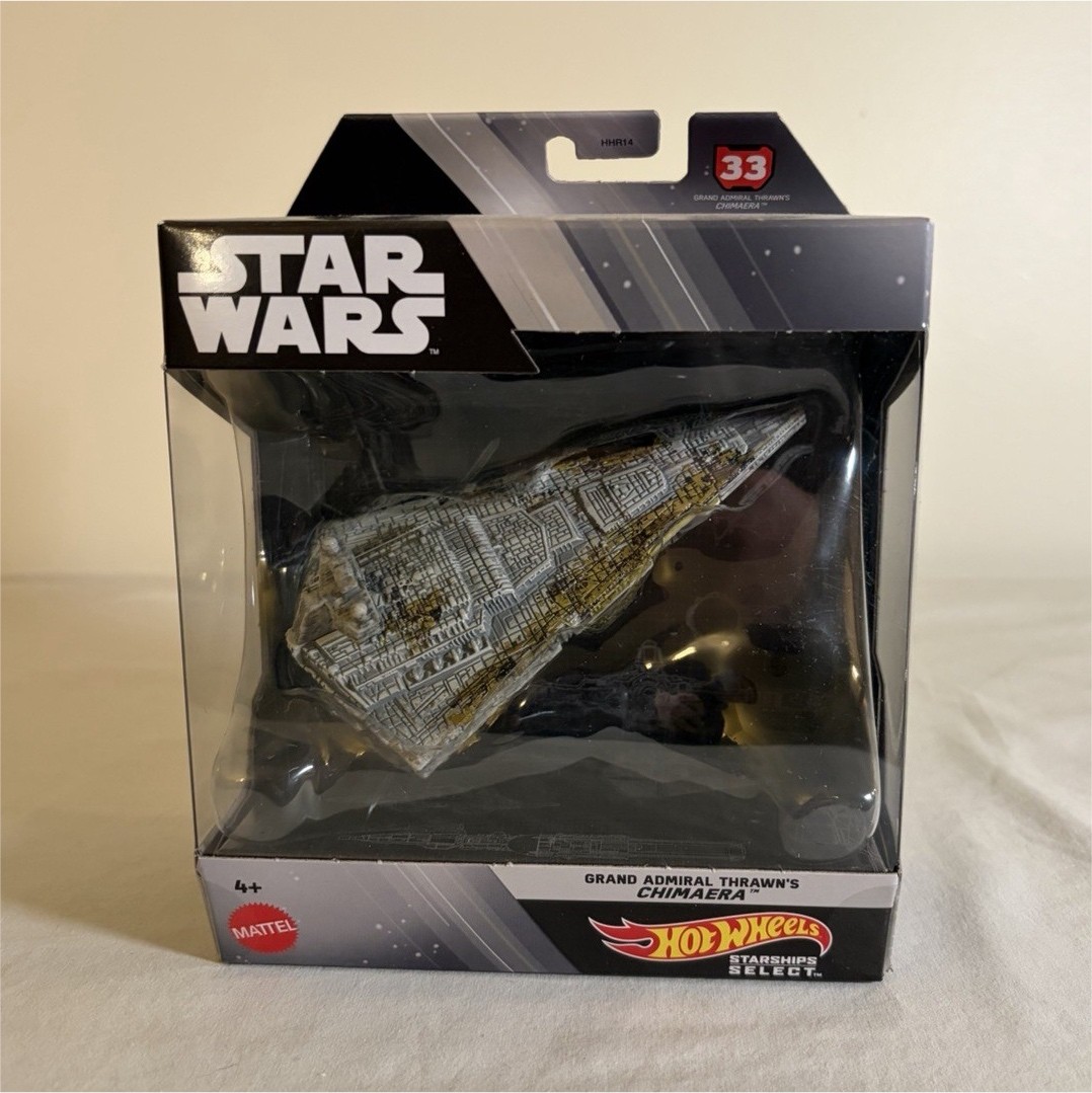 Mattel Hot Wheels Starships Select Star Wars Thrawn’s Chimaera Starship