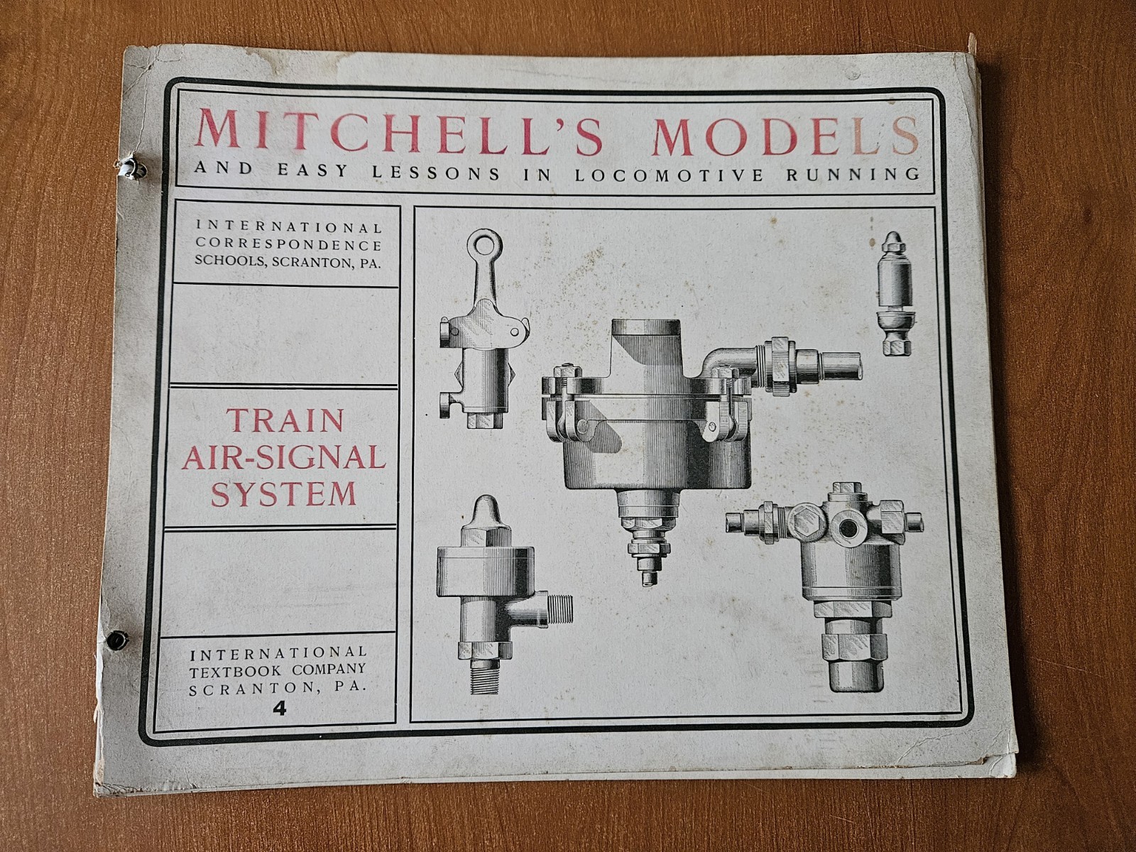 Mitchell\'s Models And Easy Lessons In Locomotive Running: Train Air-Signal...