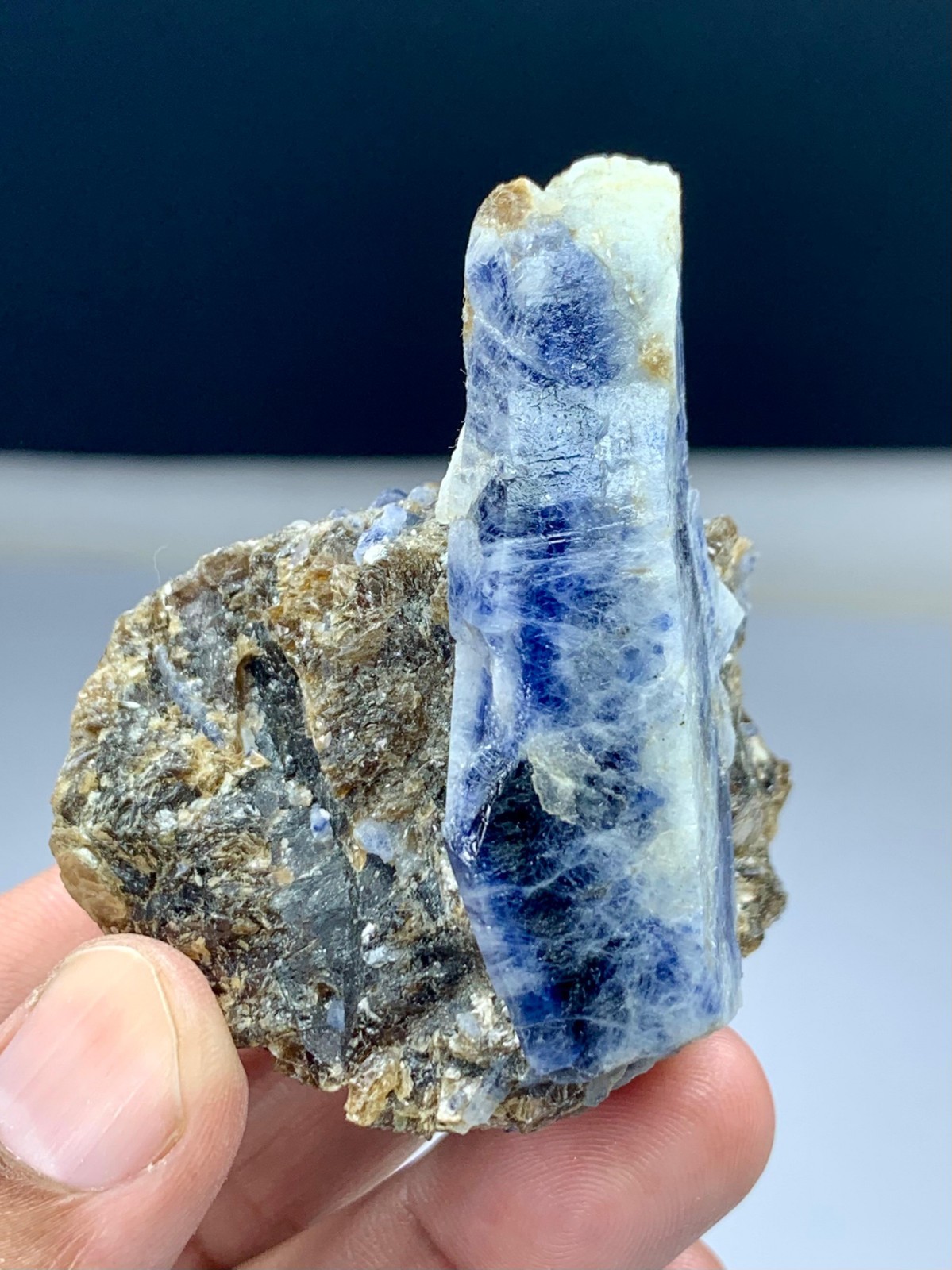 128 Grams beautiful Natural Sapphire Specimen from Afghanistan