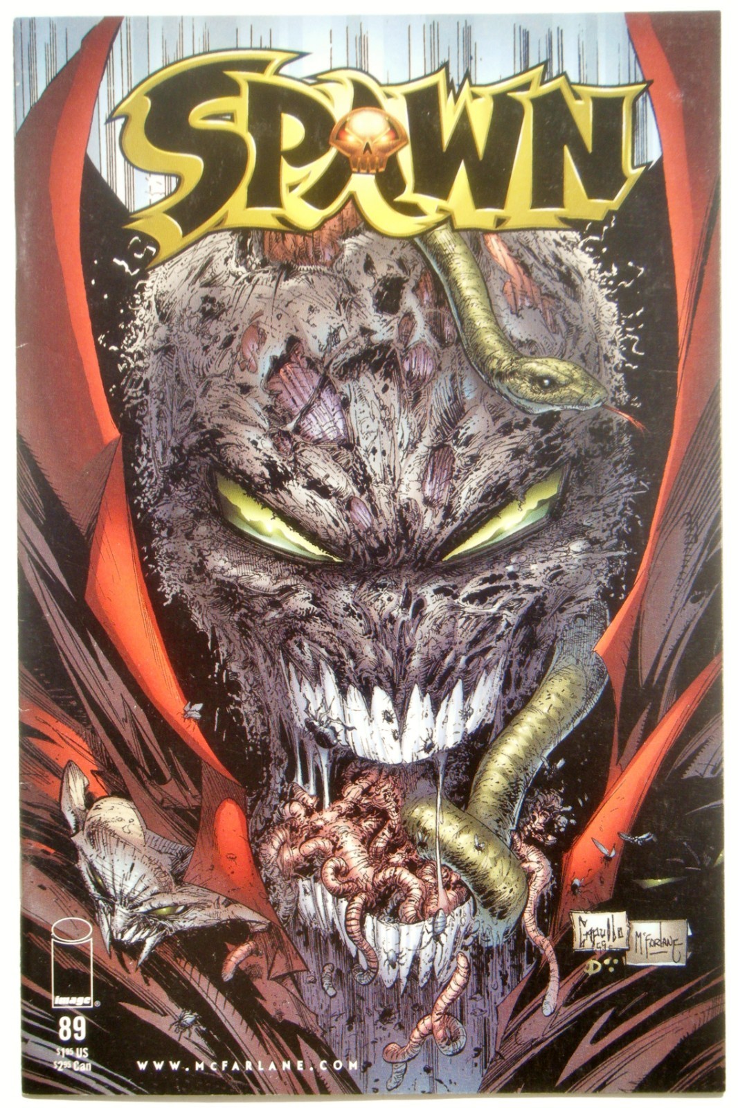 Spawn #89 (Nov. 99\') VF- (7.5) Mammon/ Angela Cameo/ Capullo & McFarlane Cover