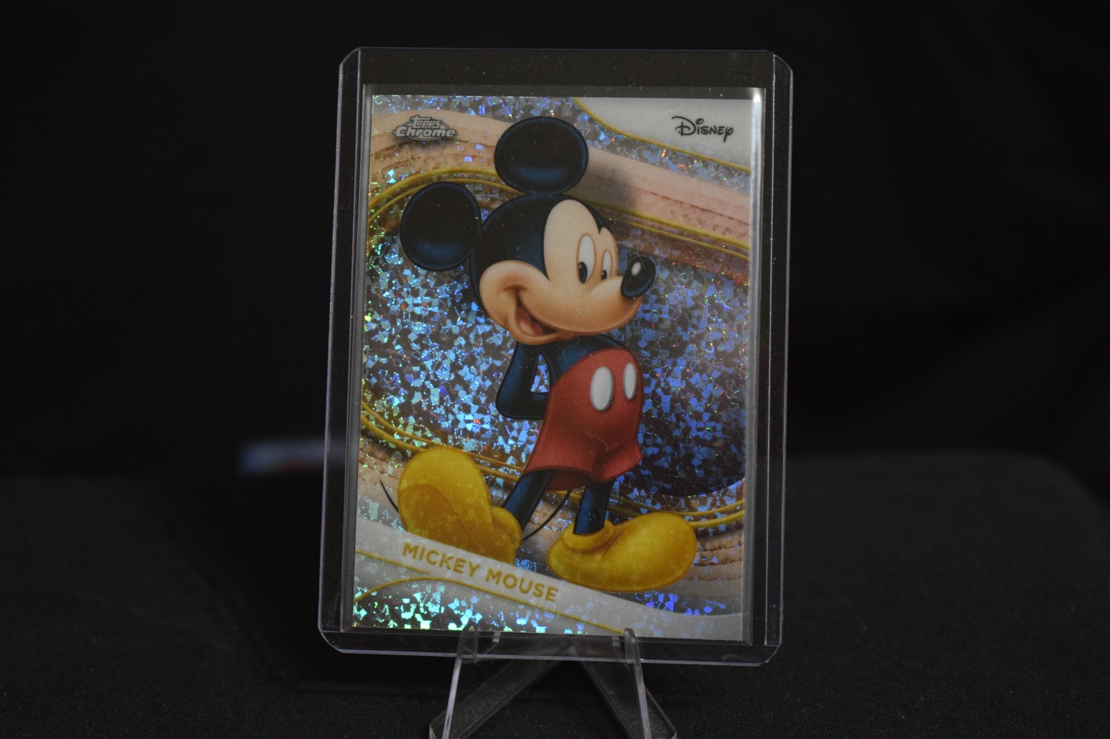 2025 Topps Chrome Disney Mickey Mouse #1 Mini Diamond Refractor 2025 Topps Chrome Disney Mickey Mouse #1 Mini Diamond Refractor