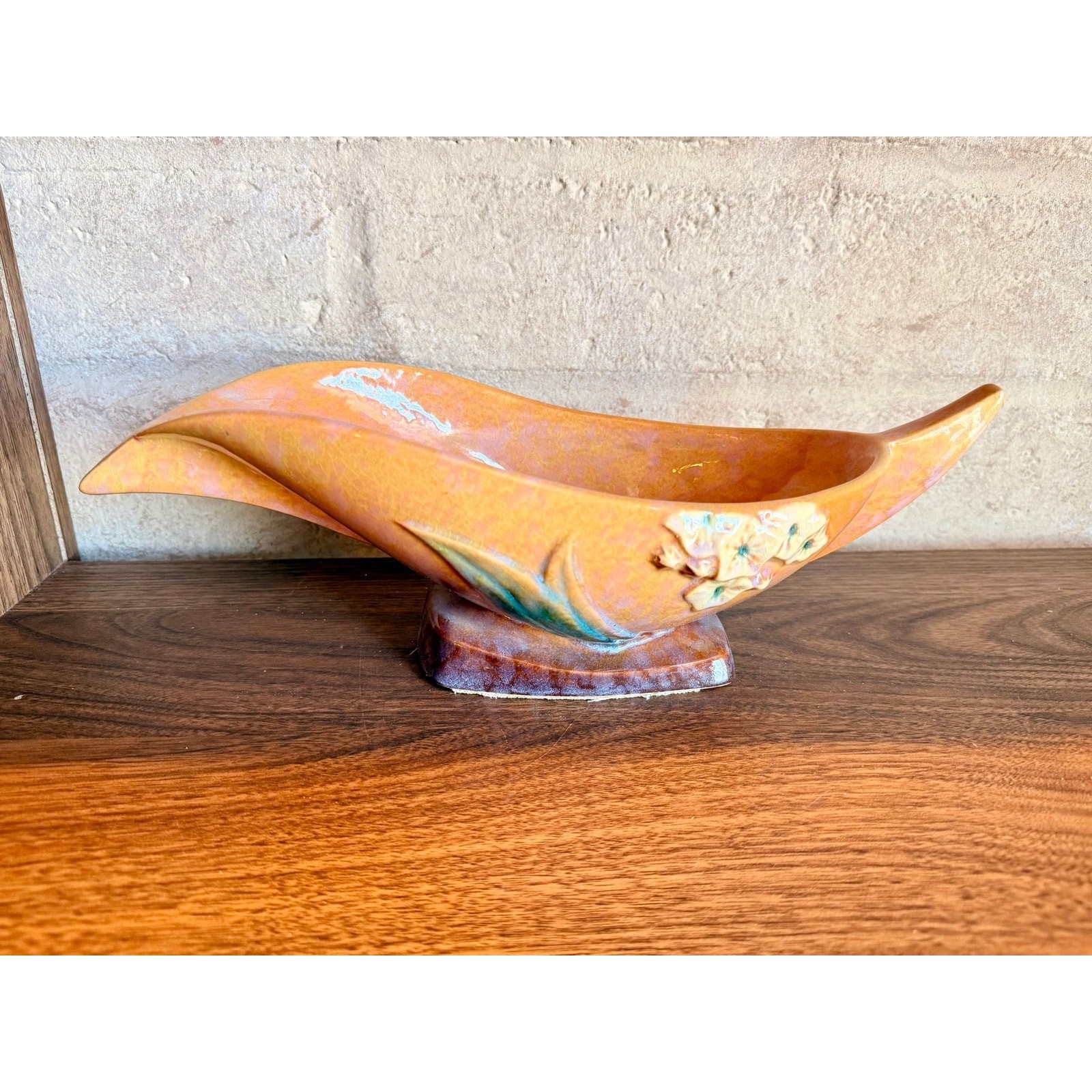 Roseville Wincraft Boat Vase Art Deco