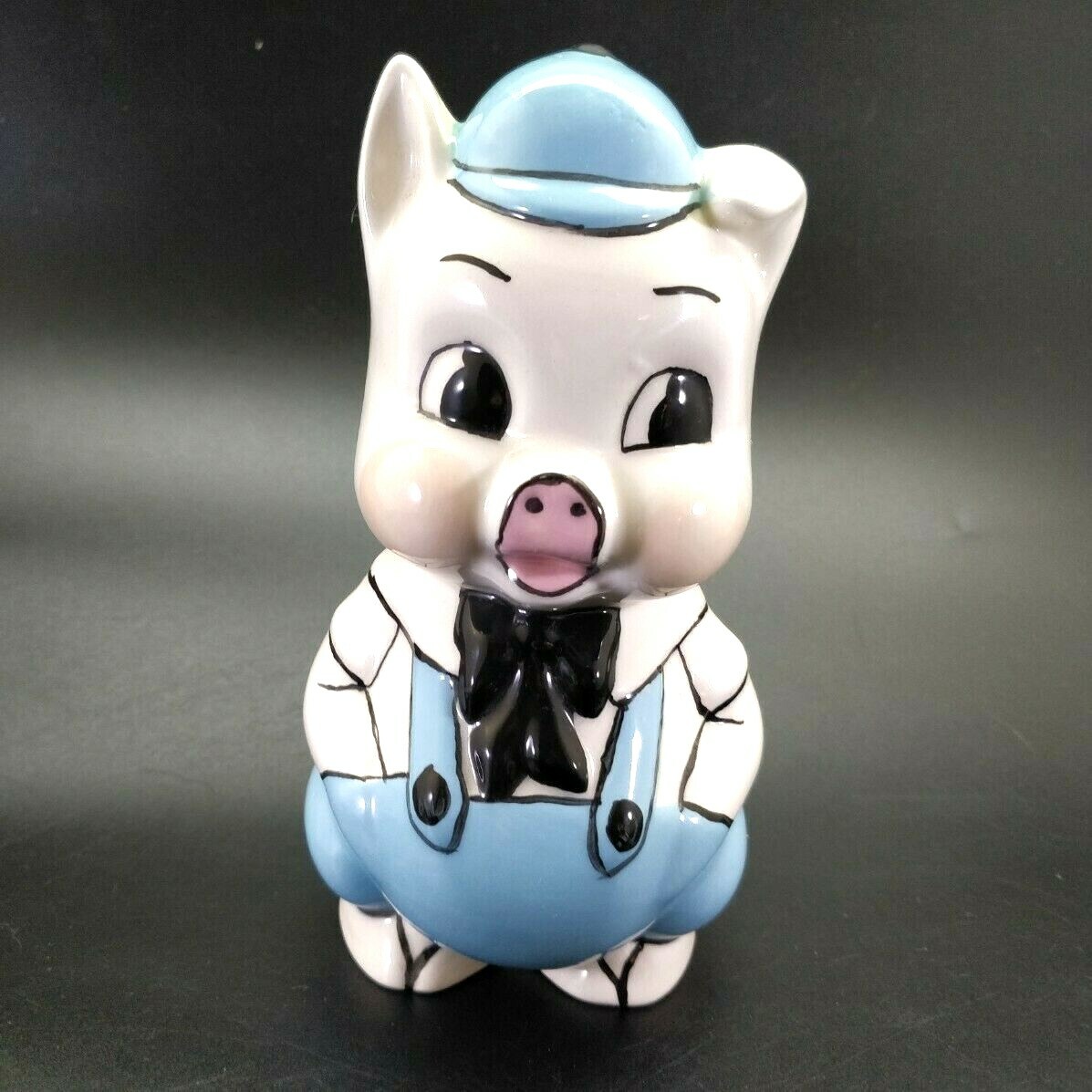Vintage Porky Pig Piggy Bank Ceramic Missing Stopper Vintage Porky Pig Piggy Bank Ceramic Missing Stopper