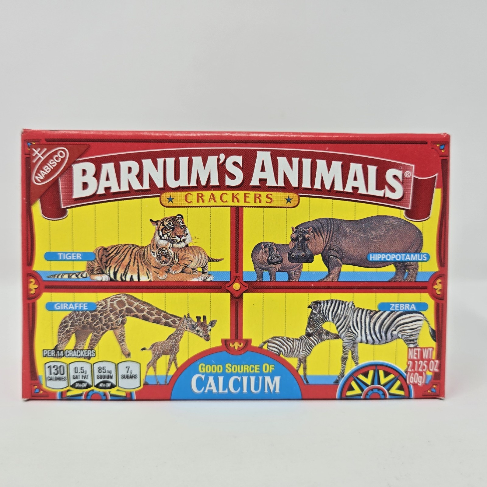BARNUMS Animal Crackers Old Discontinued Cage Style Rare Collectible 