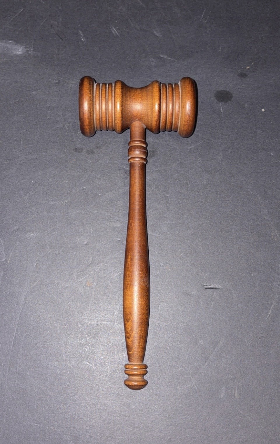 Walnut Wood Auctioneers 8.75” Gavel Walnut Wood Auctioneers 8.75” Gavel