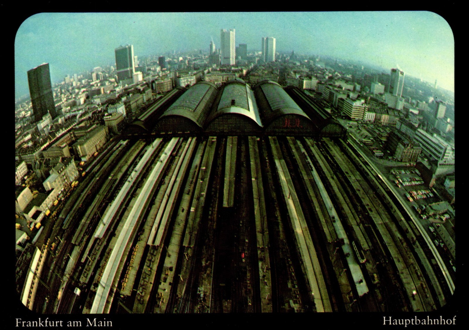 Hauptbahnhof Frankfurt am Main Germany Postcard Hauptbahnhof Frankfurt am Main Germany Postcard