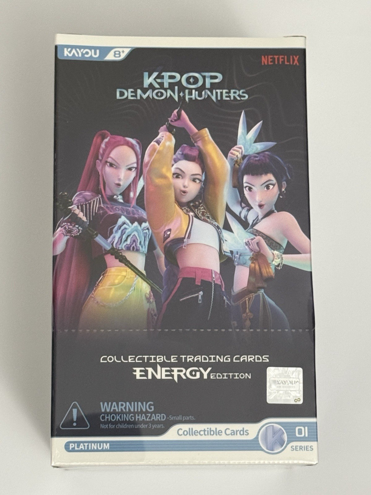 Kayou Netflix KPop Demon Hunters Trading Card Display Box Energy Edition Sealed Kayou Netflix KPop Demon Hunters Trading Card Display Box Energy Edition Sealed