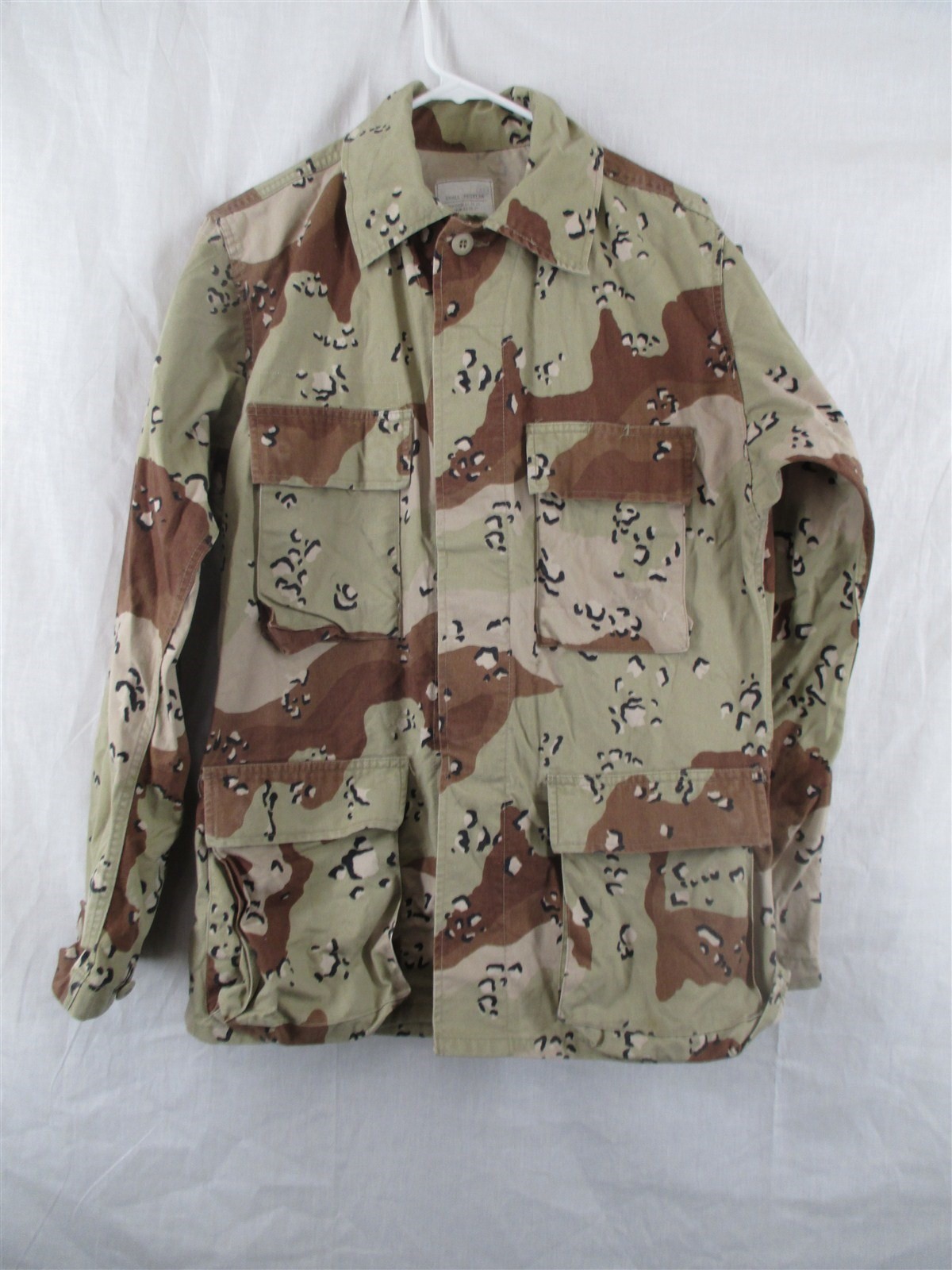 Shirt/Coat Small Regular 6 Color Chocolate Chip Desert Camo USGI Army