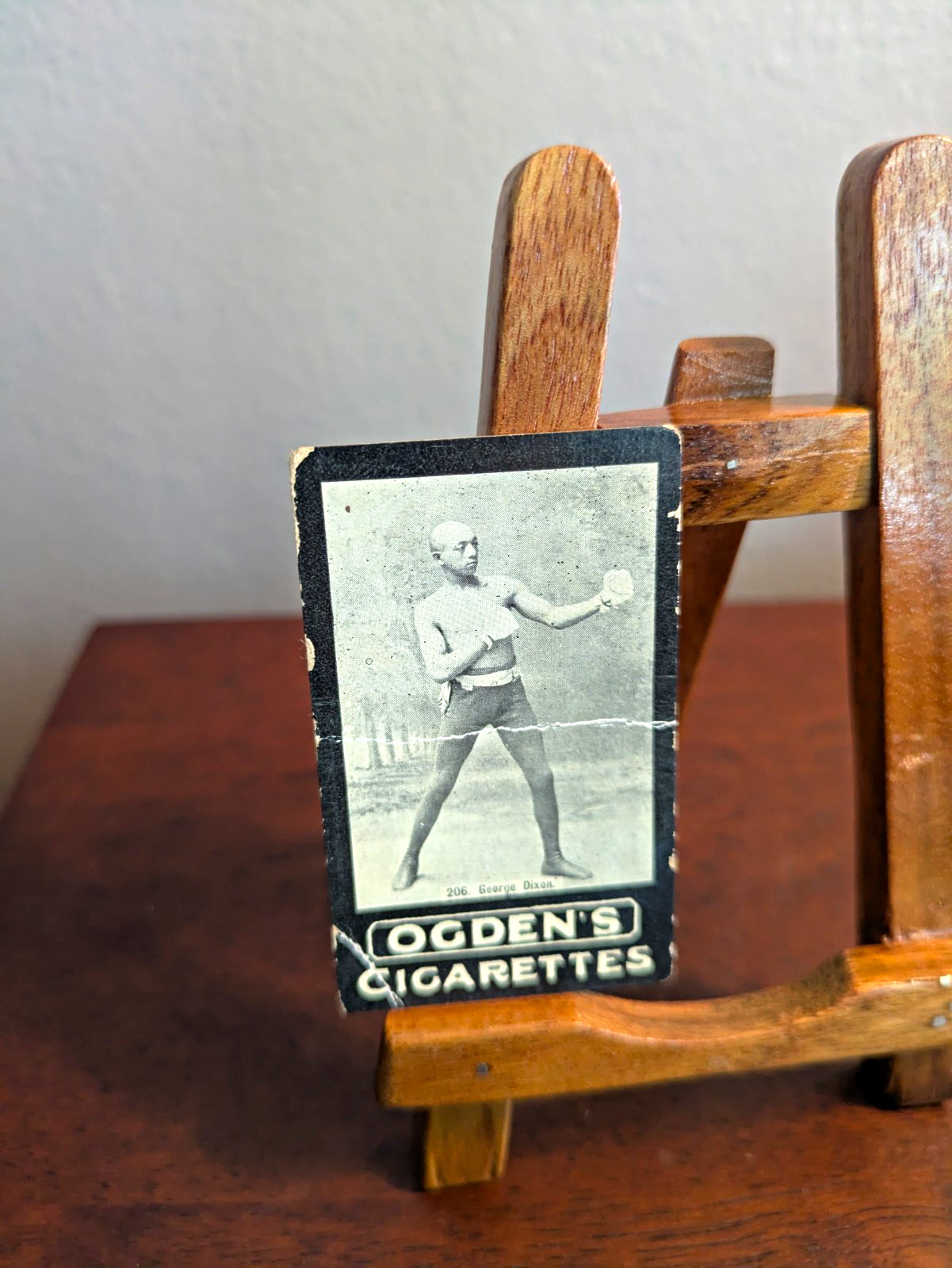 1902 Ogden's Tabs George Dixon #206 F Series Boxing Card – Vintage Tobacco