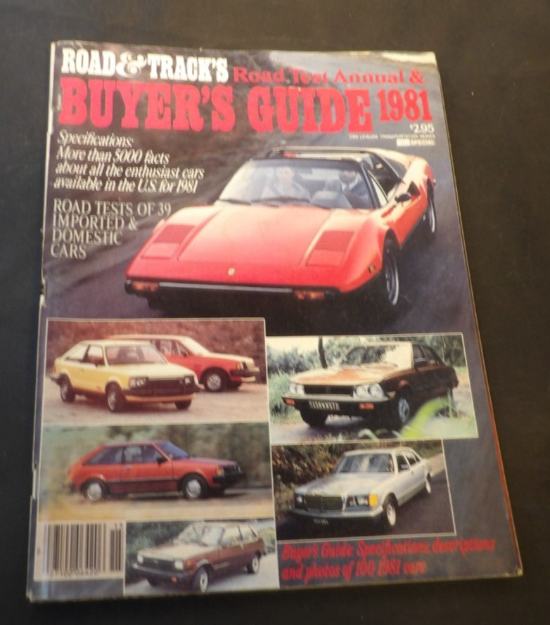 Road & Track 1981 Buyer’s Guide And Road Test Annual